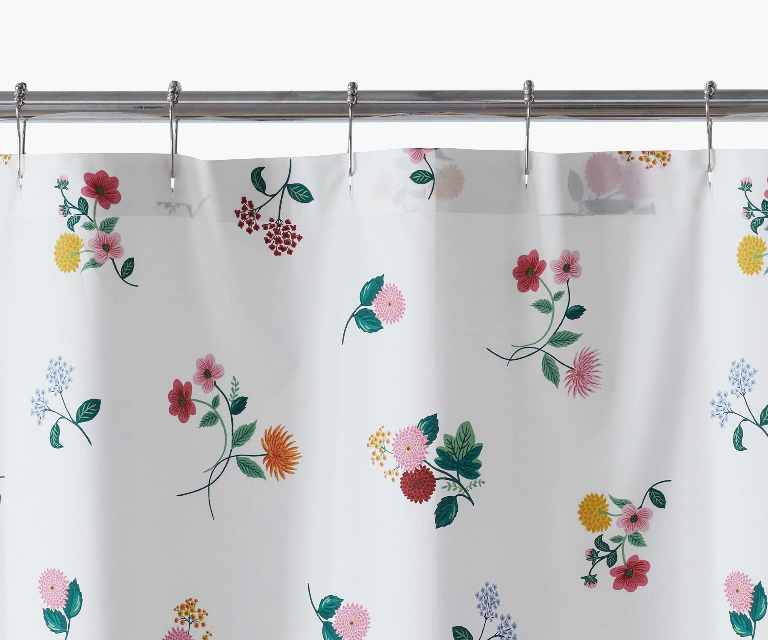 Percale Shower Curtain - Ditsy Dahlia