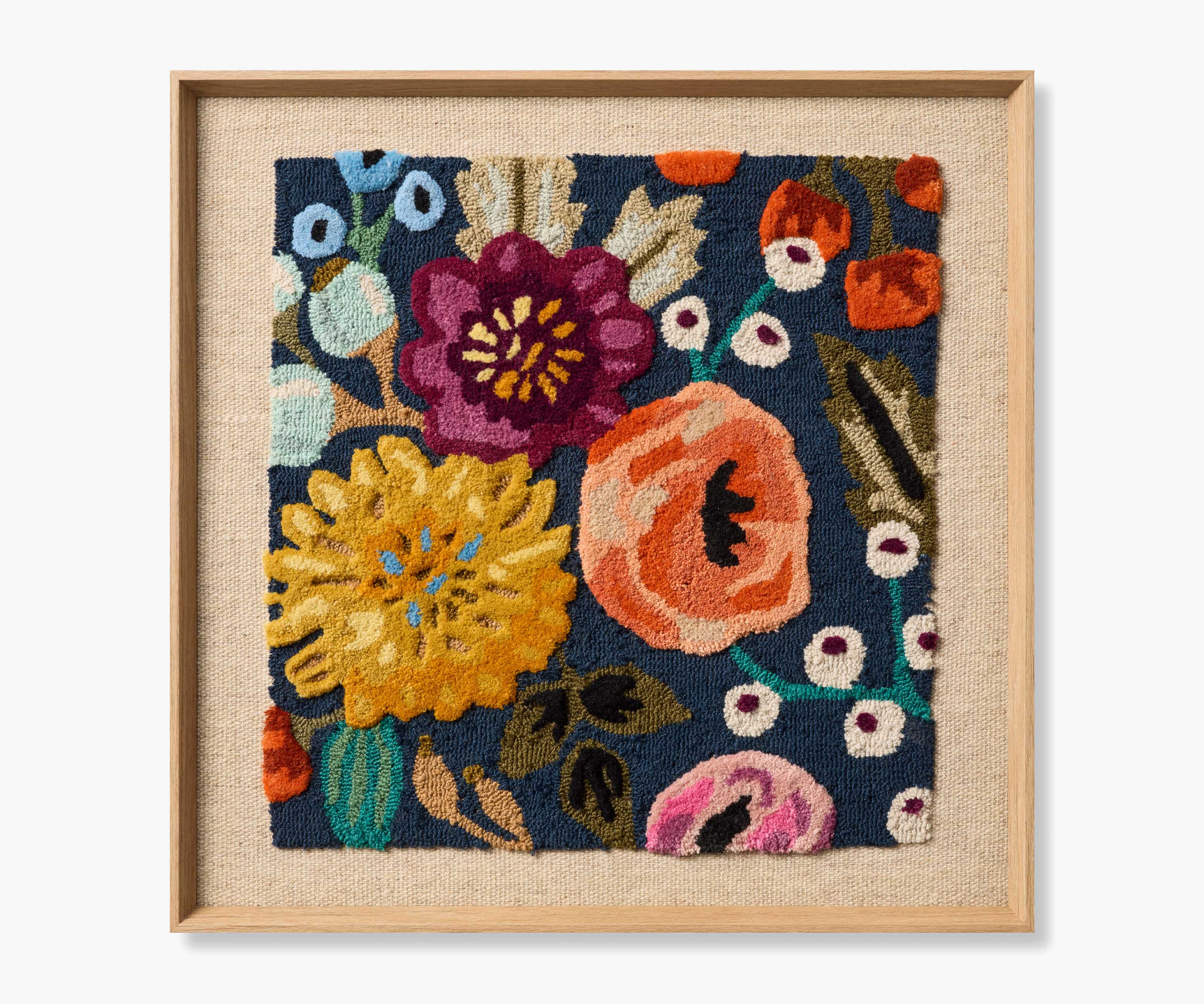 Framed Wall Art - Vintage Blossoms 1