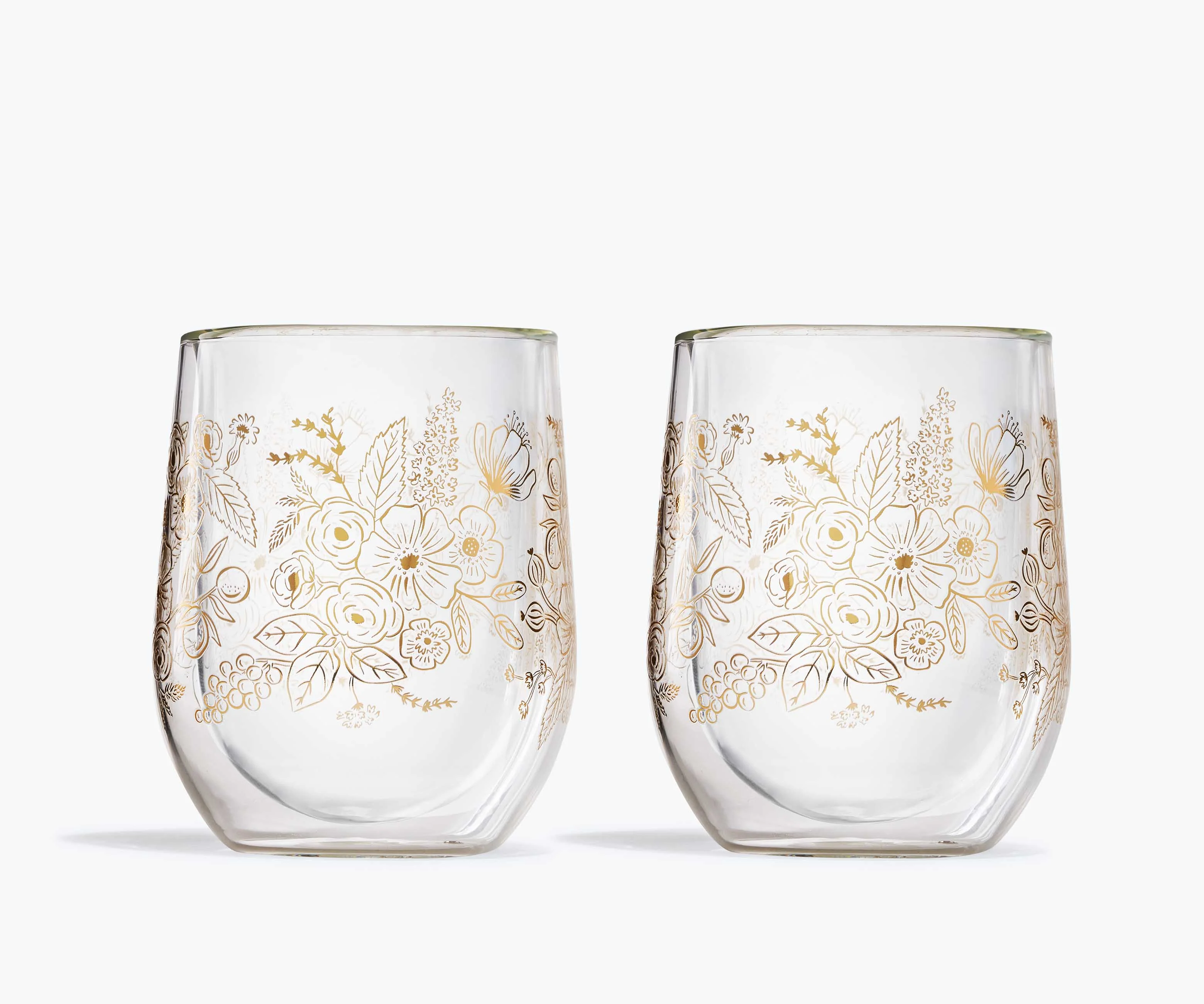 Stemless Glass Set - Colette