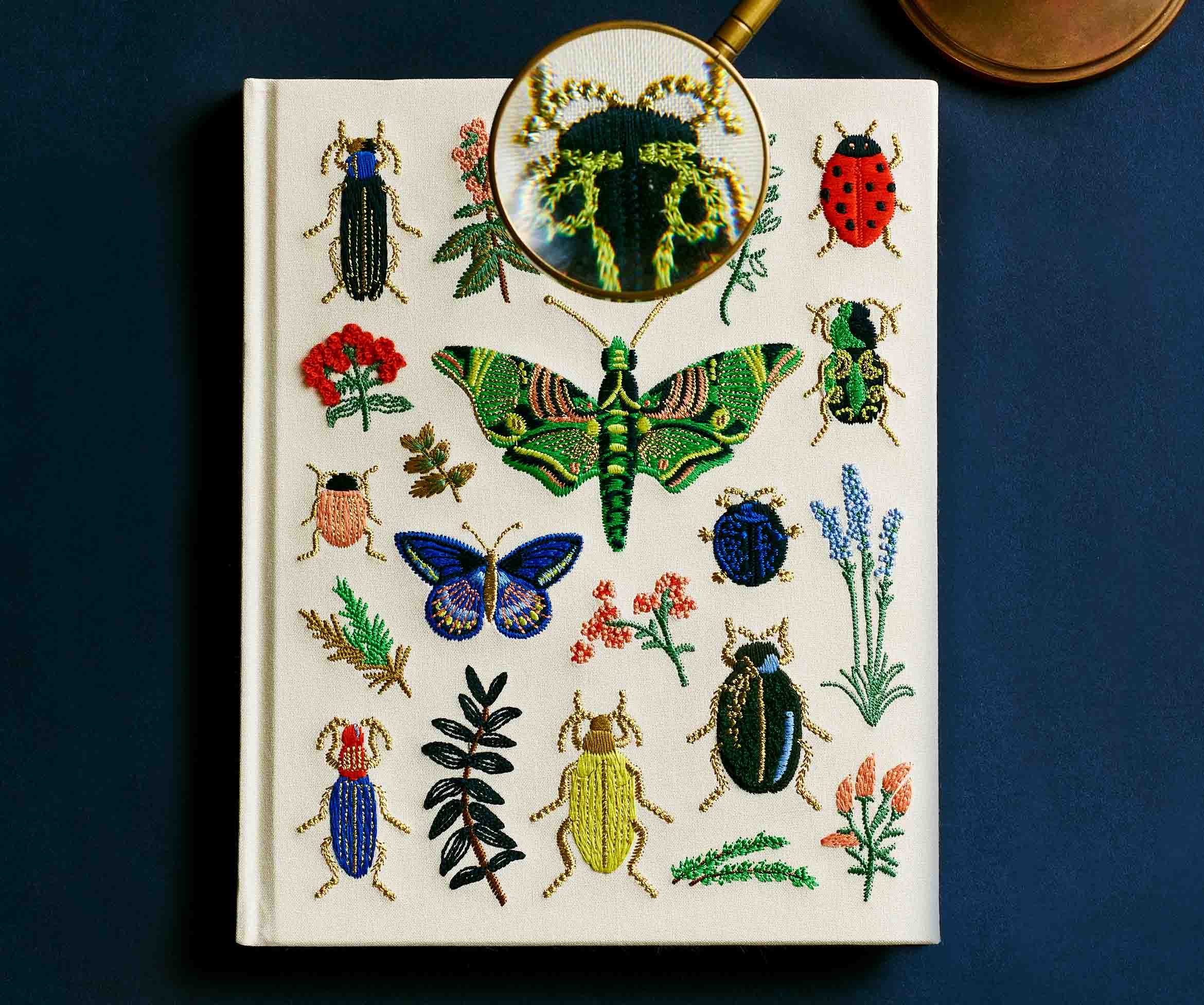 Embroidered Sketchbook - Curio