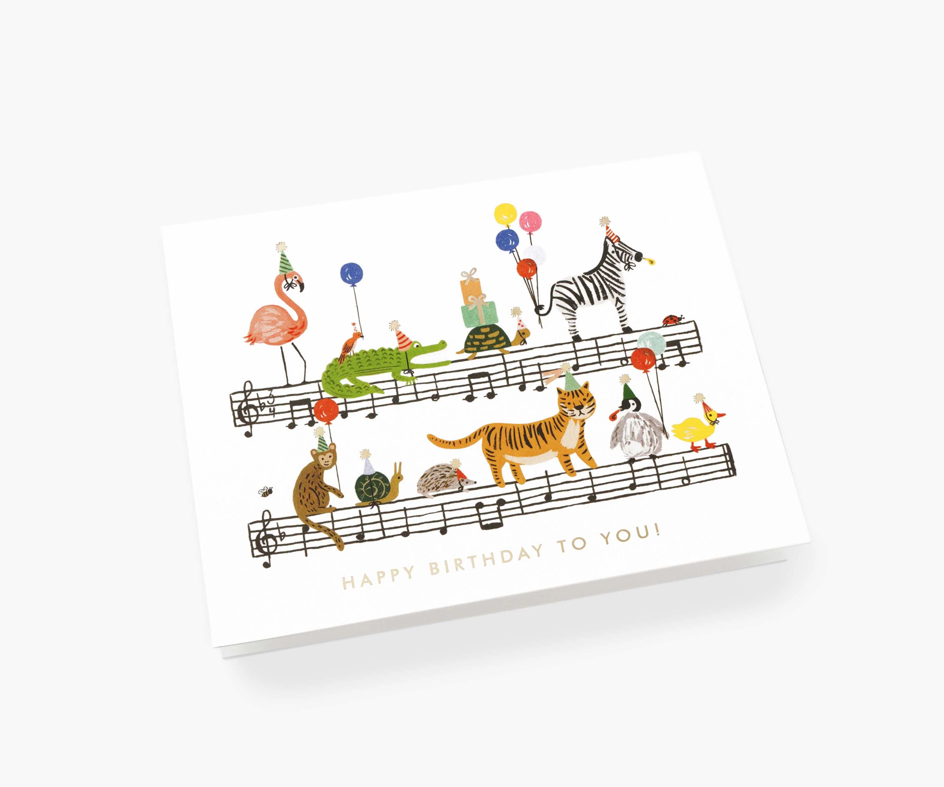 Happy Birthday Song Greeting Card