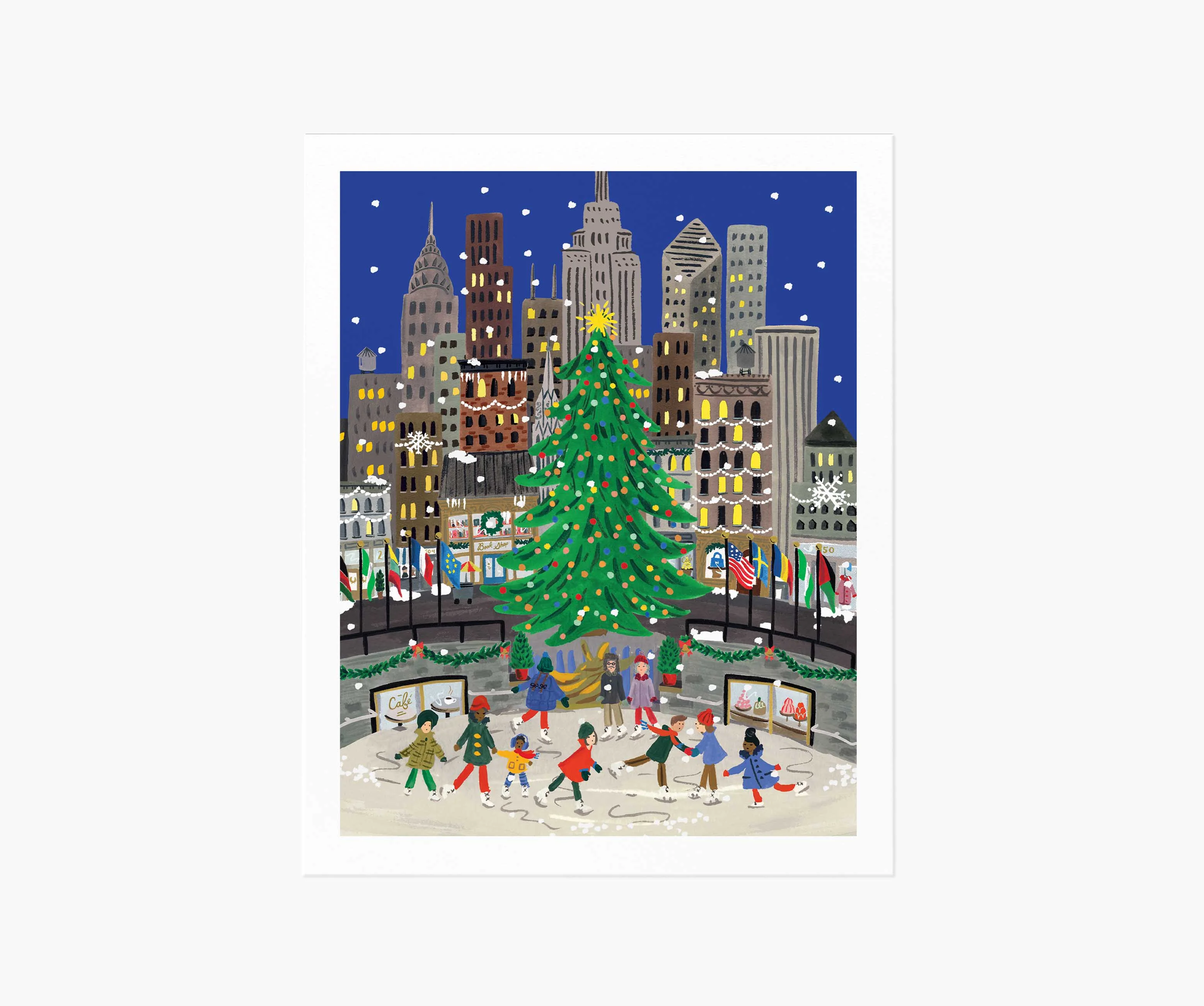 Holiday on Ice Art Print