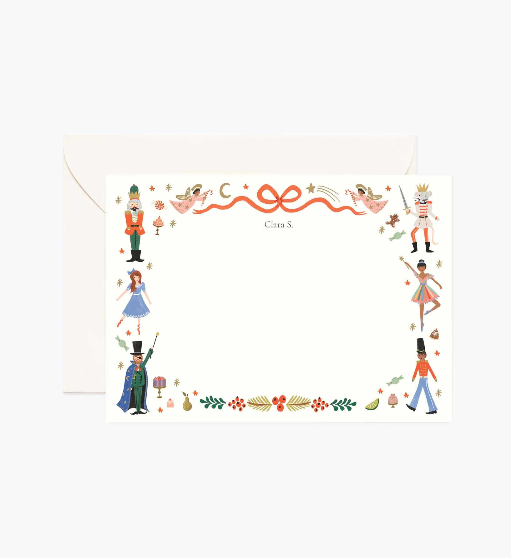 Holiday Personalized Stationery - Nutcracker