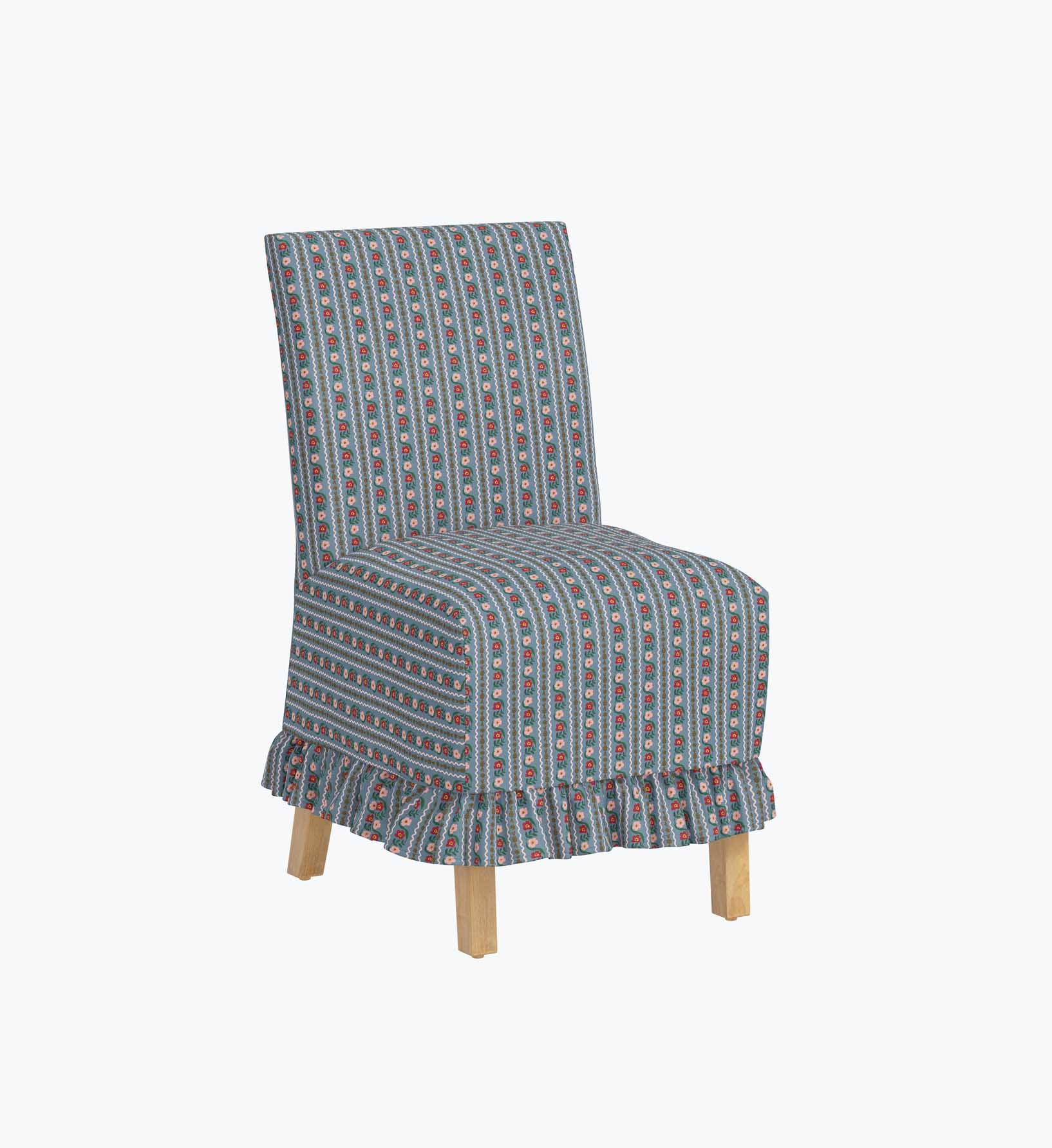 Louise Slipcover Dining Chair - Delphine