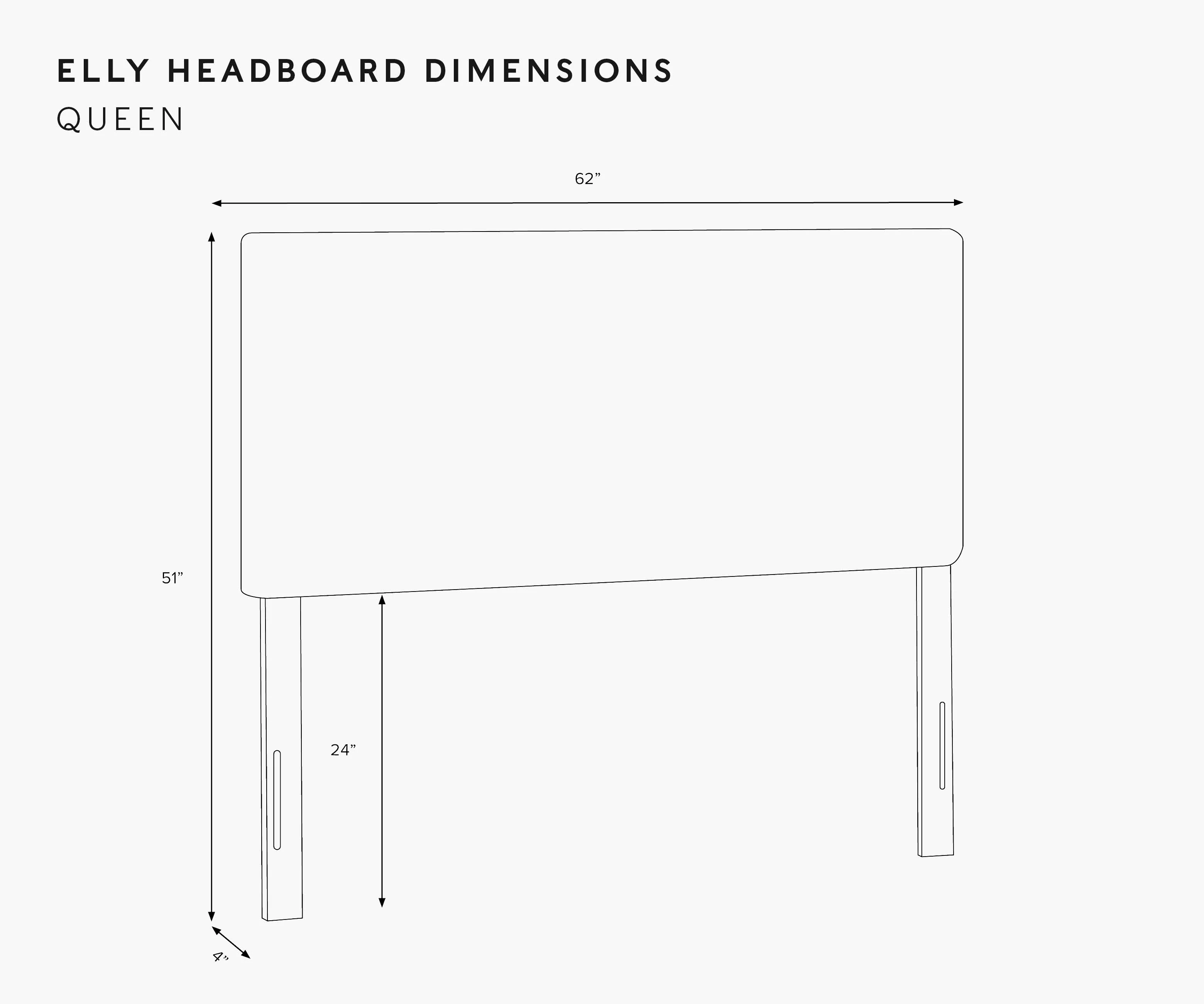Elly Headboard - Garden Party