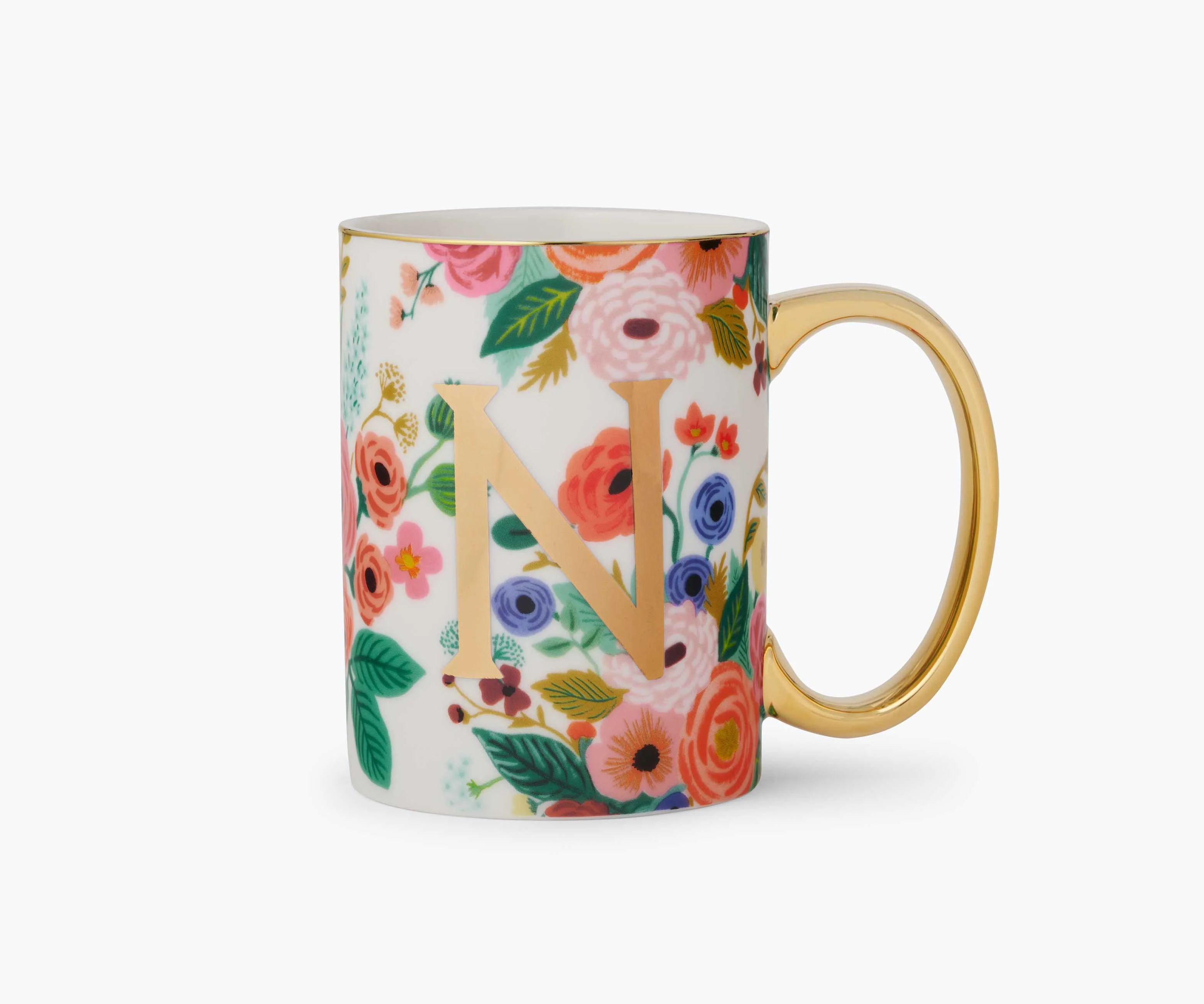 Porcelain Monogram Mug