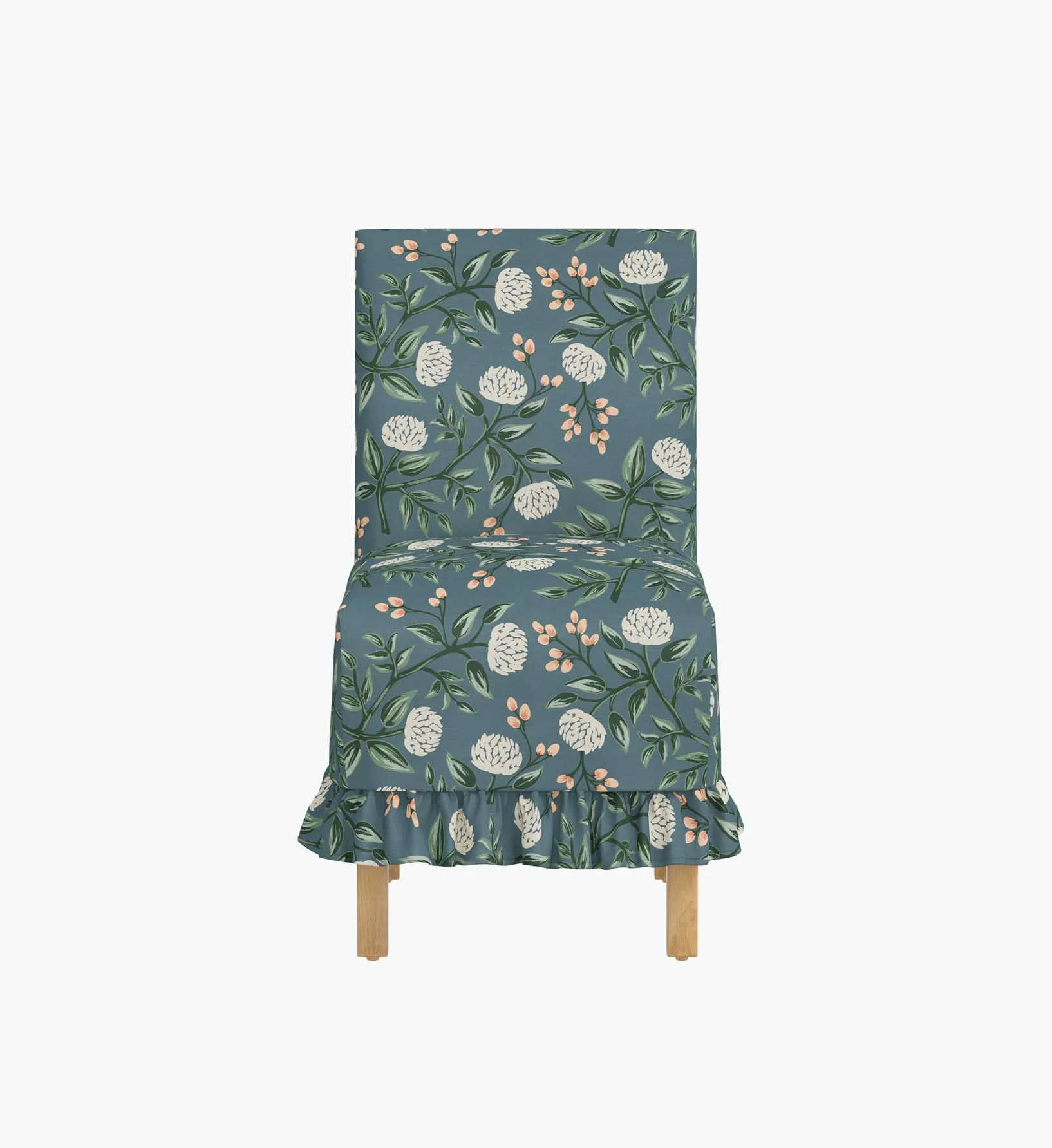 Louise Slipcover Dining Chair - Peonies