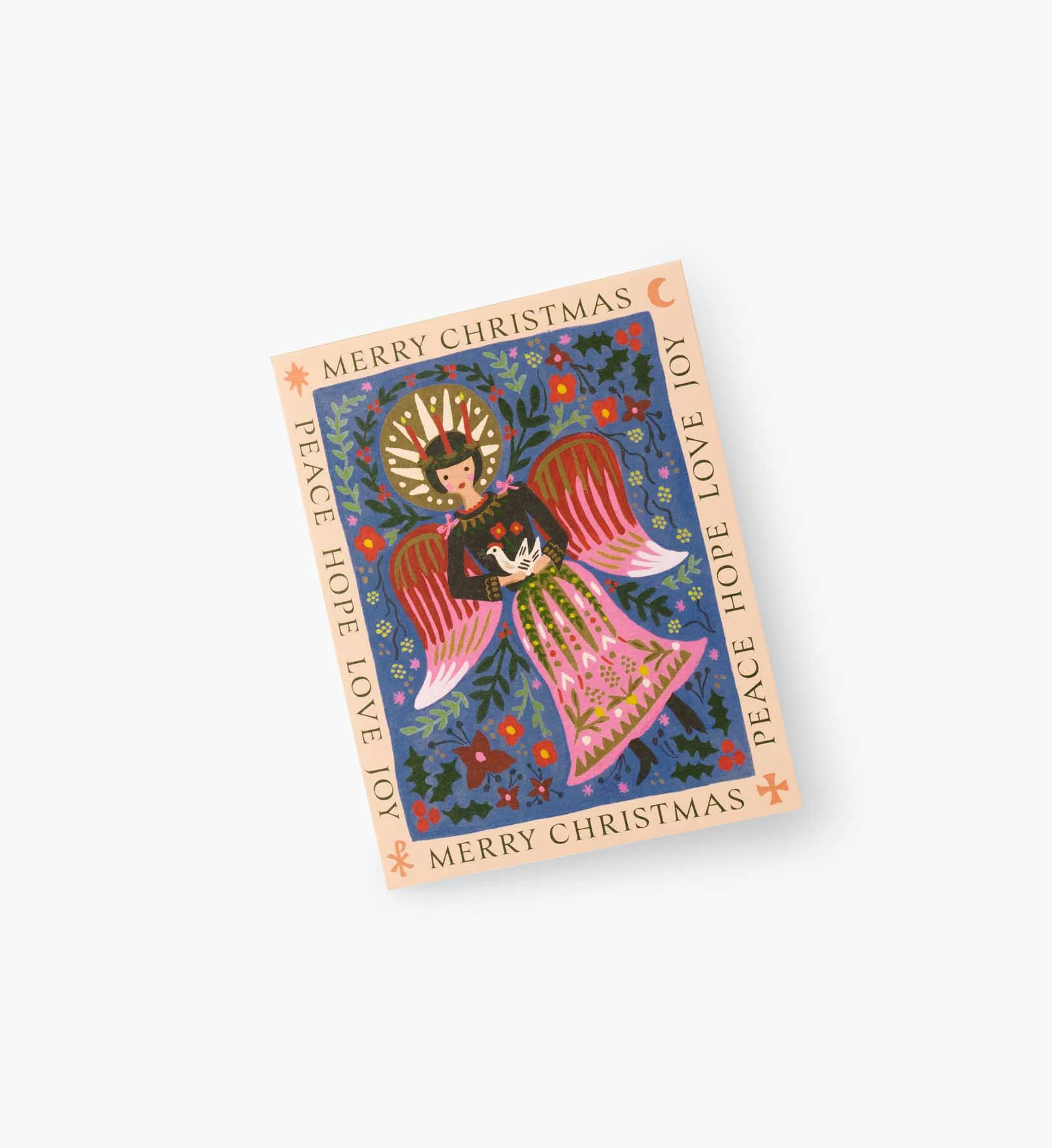 Lucia Angel Christmas Card