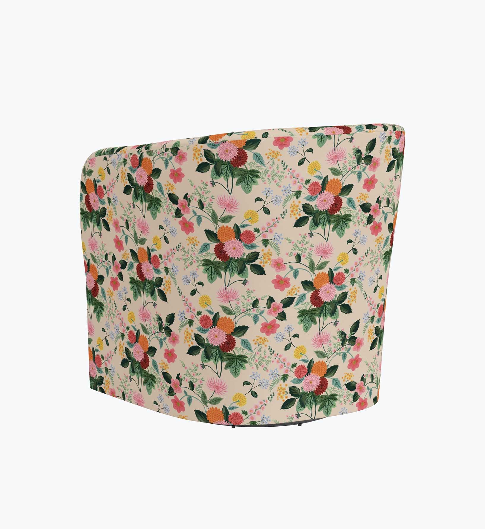 Pembroke Swivel Chair - Dahlia