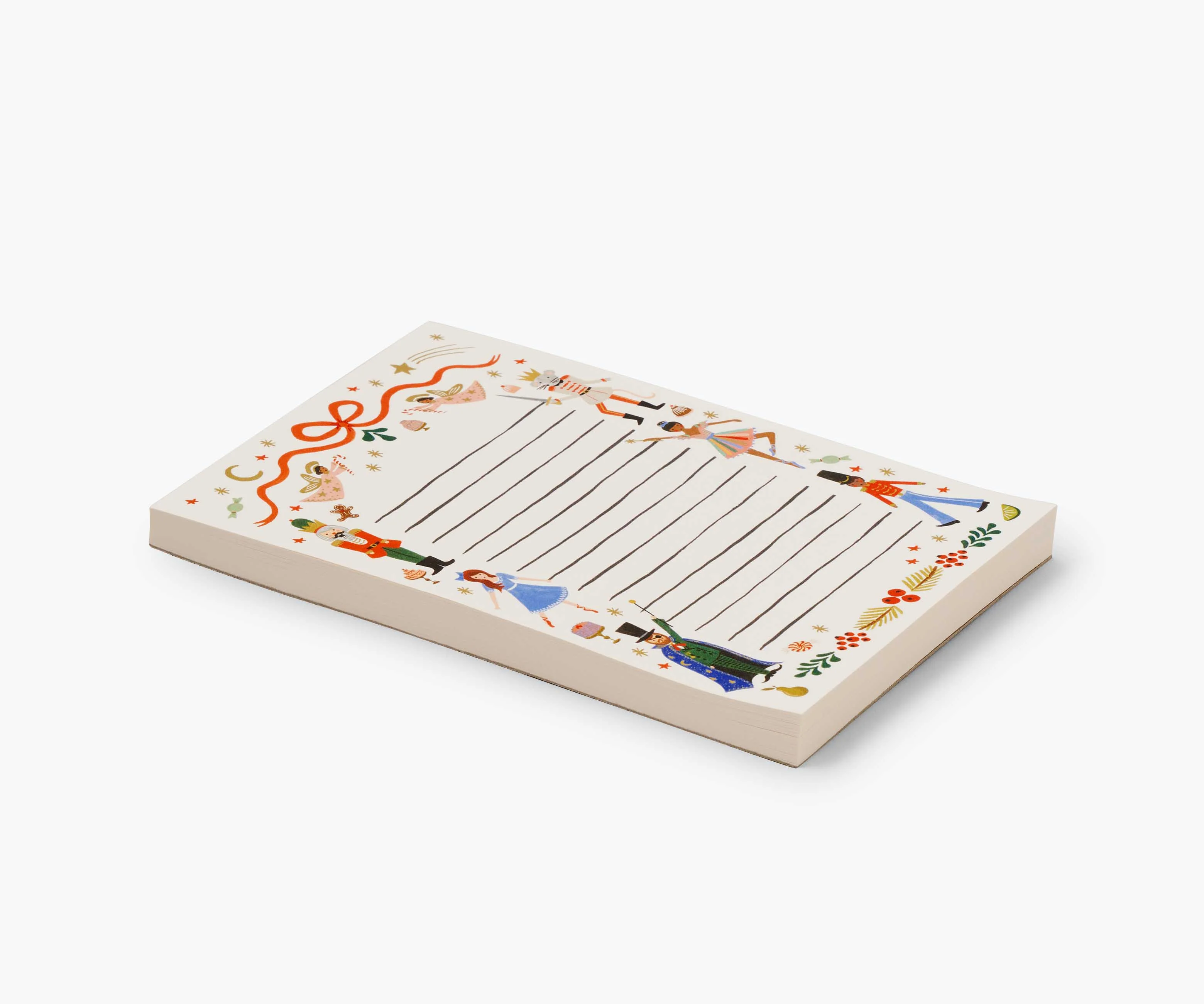 Holiday Notepad - Nutcracker