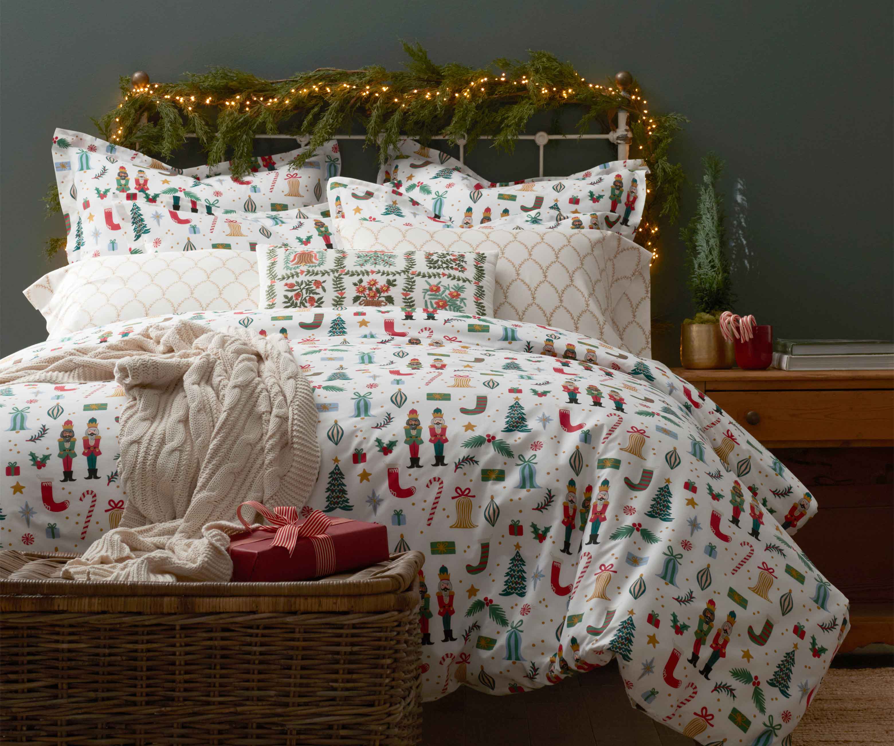 Percale Sham - Nutcracker