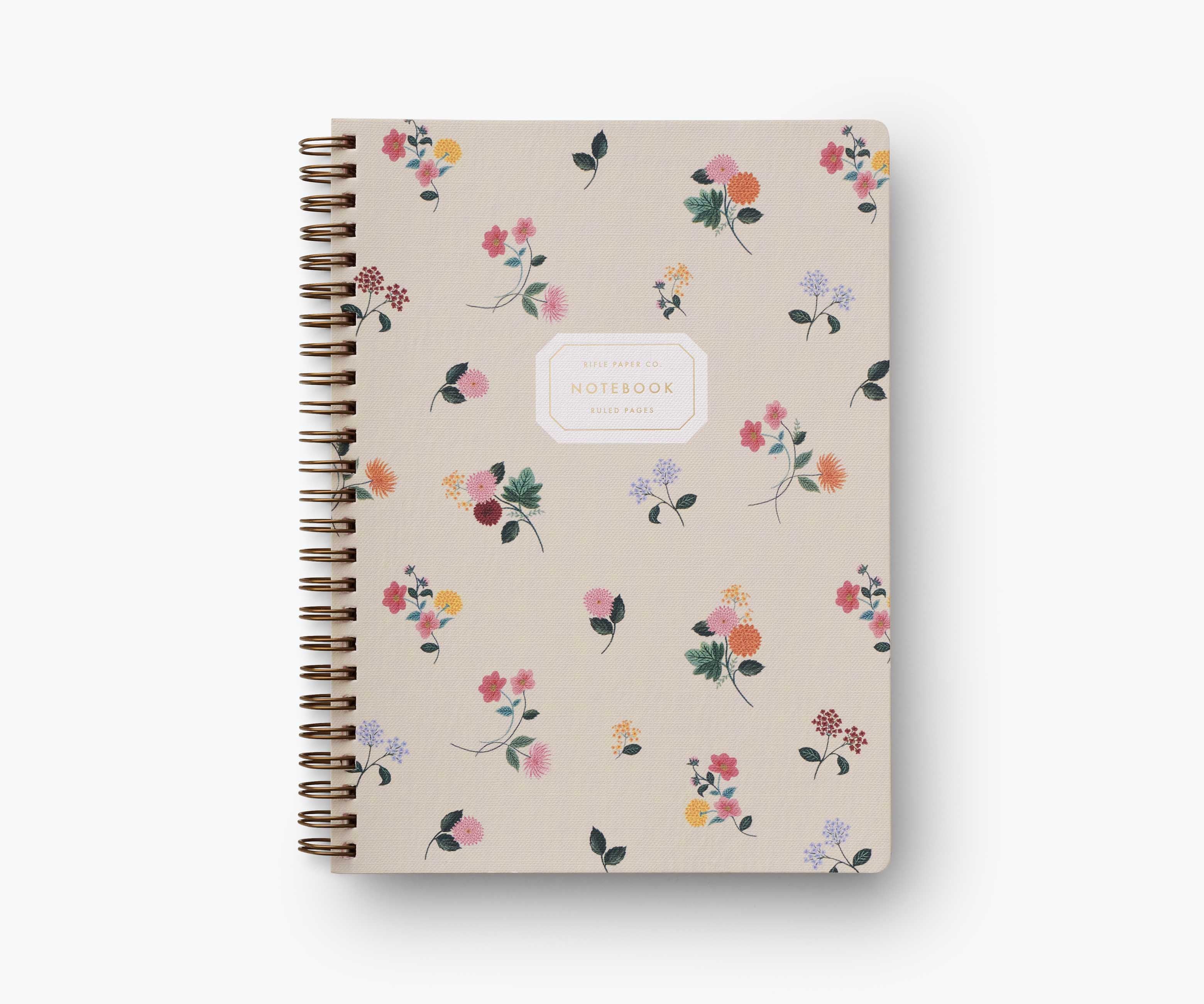 Spiral Notebook - Ditsy Dahlia