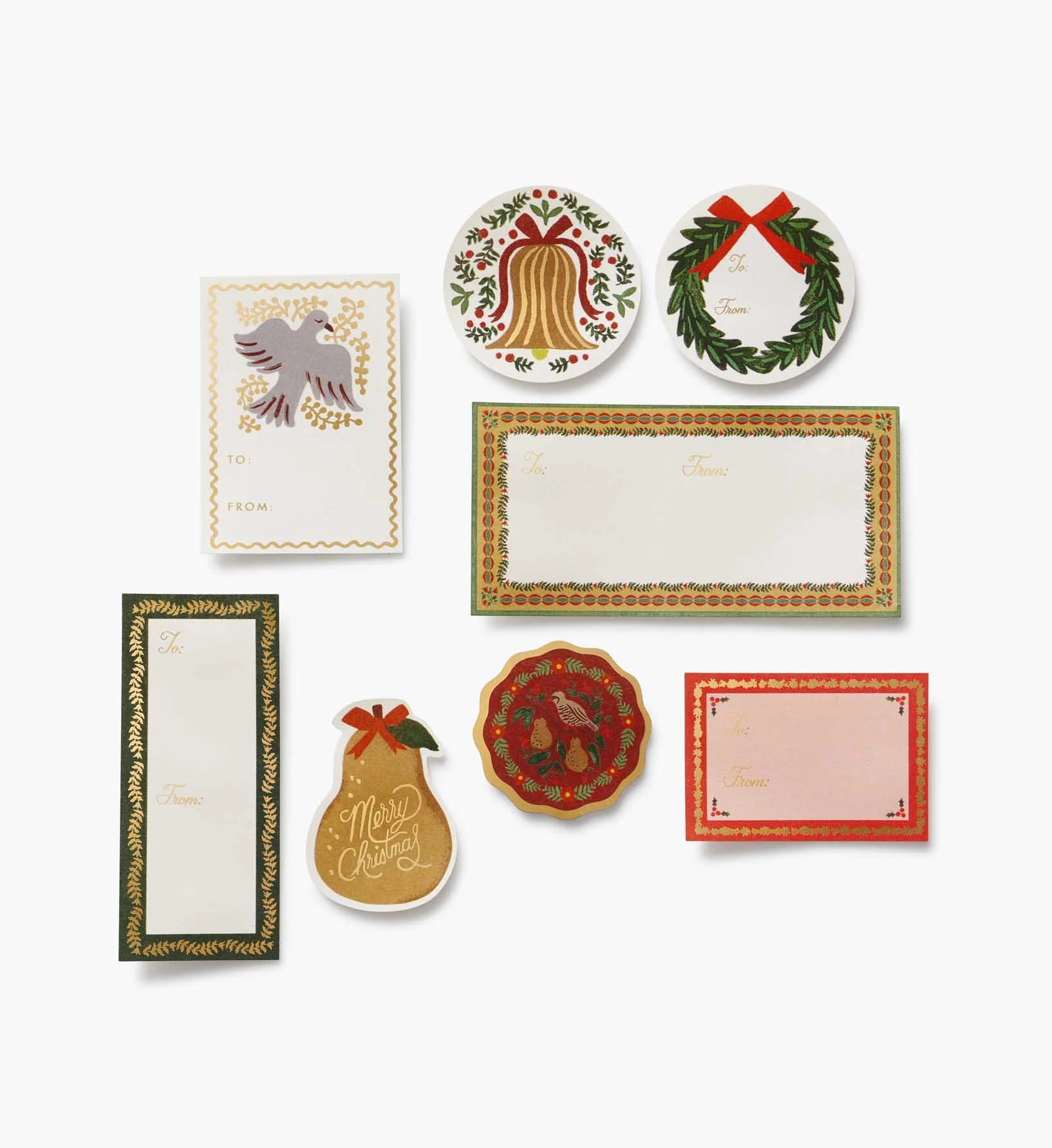 Holiday Gift Stickers - Christmastide
