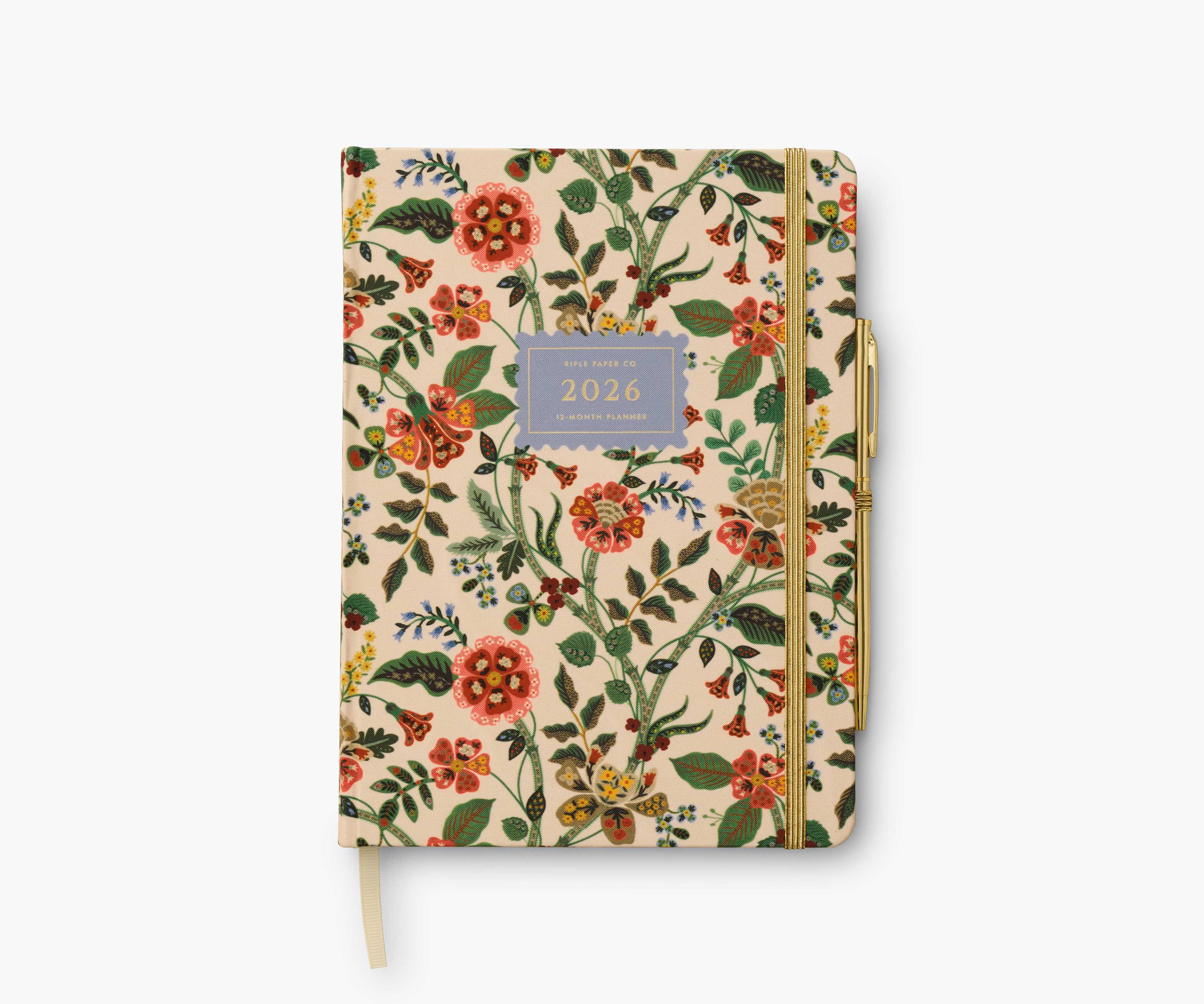 2026 12-Month Hardcover Planner with Pen - Gracie