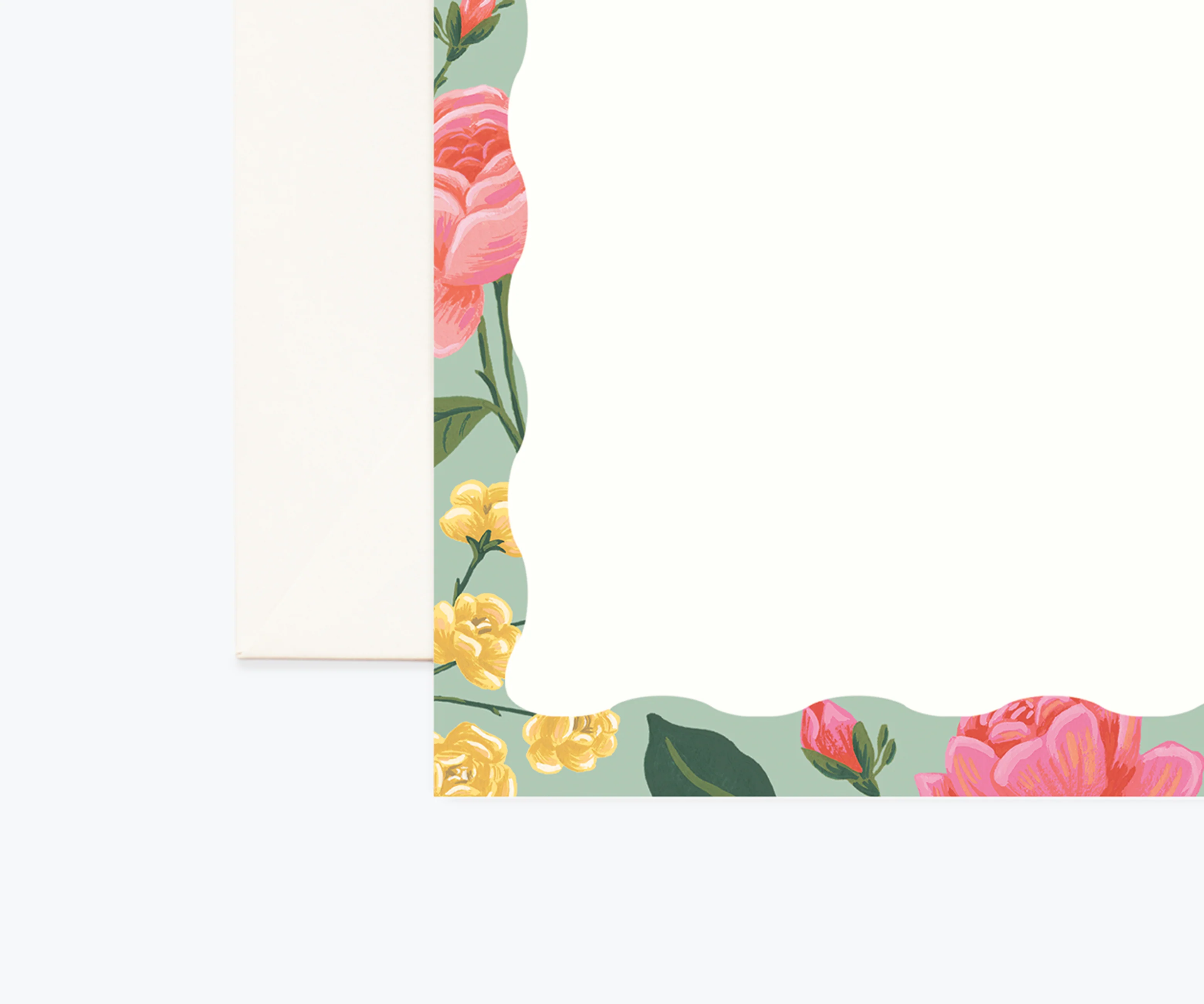 Floral Personalized Stationery  - Roses