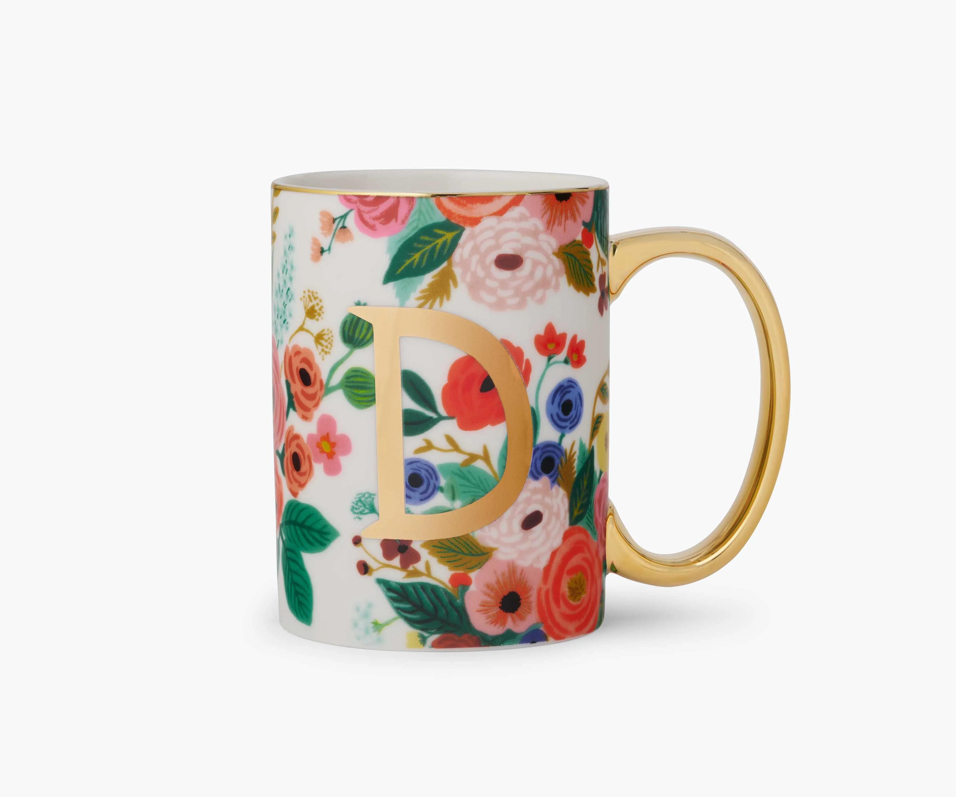 Porcelain Monogram Mug