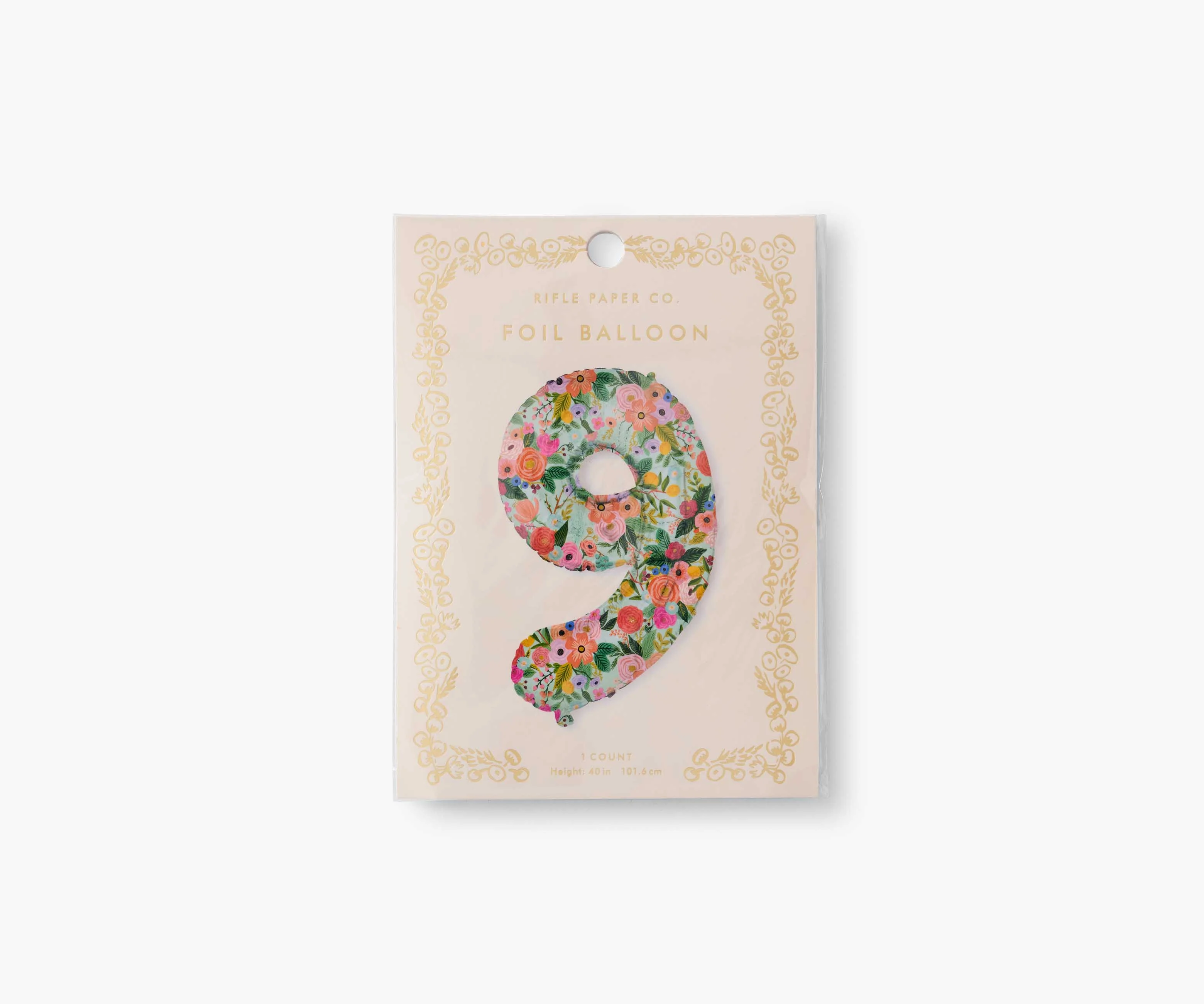 Numbered Foil Balloon