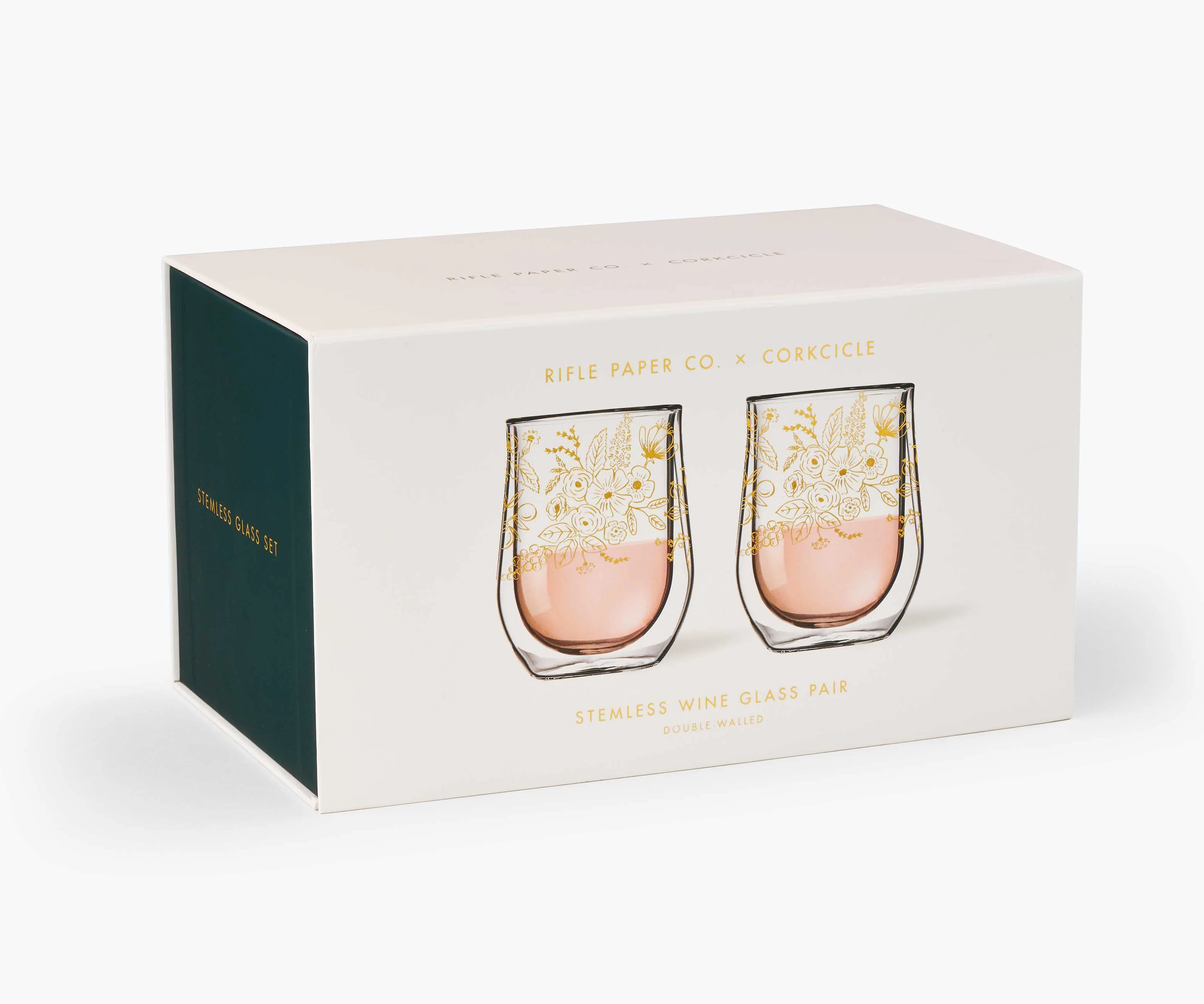 Stemless Glass Set - Colette