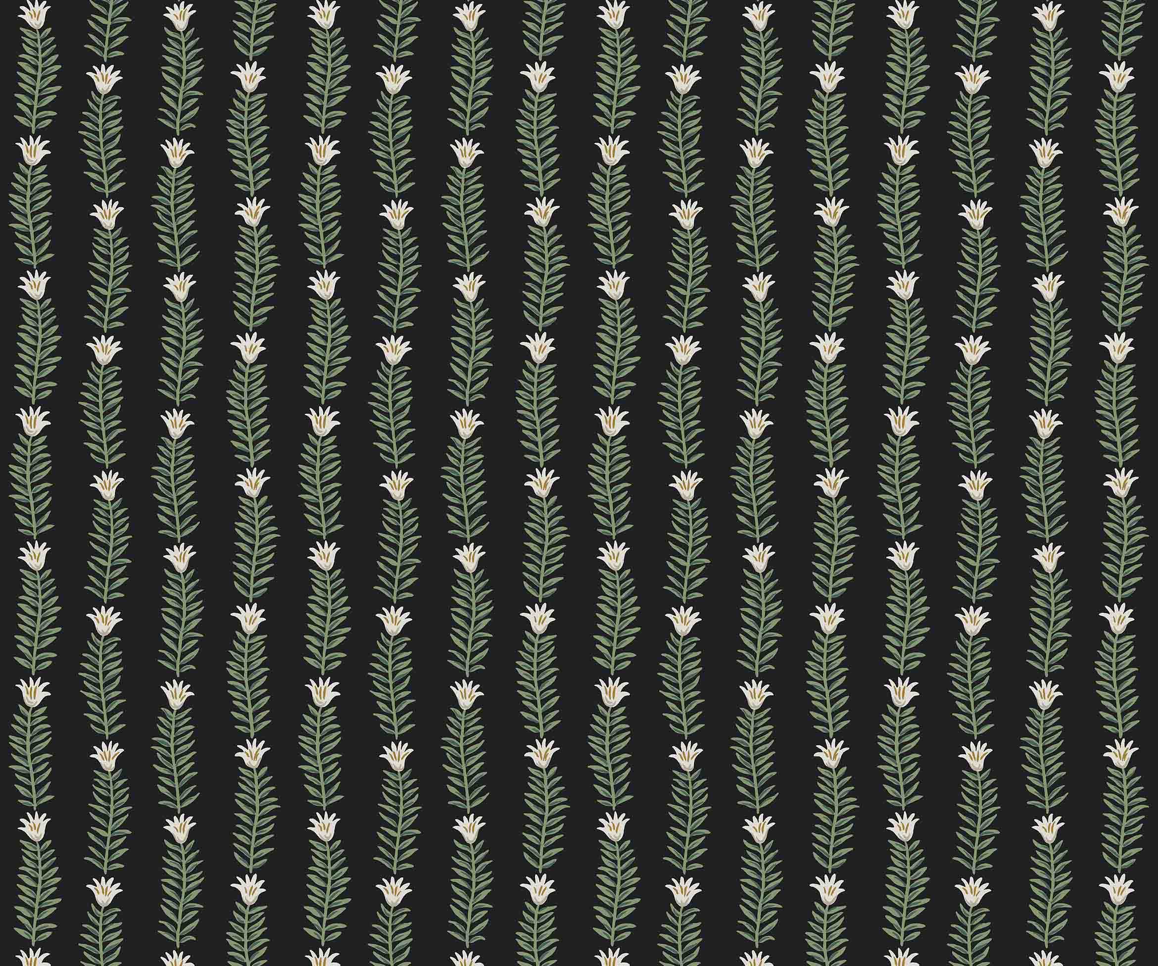 Eden Wallpaper - Black