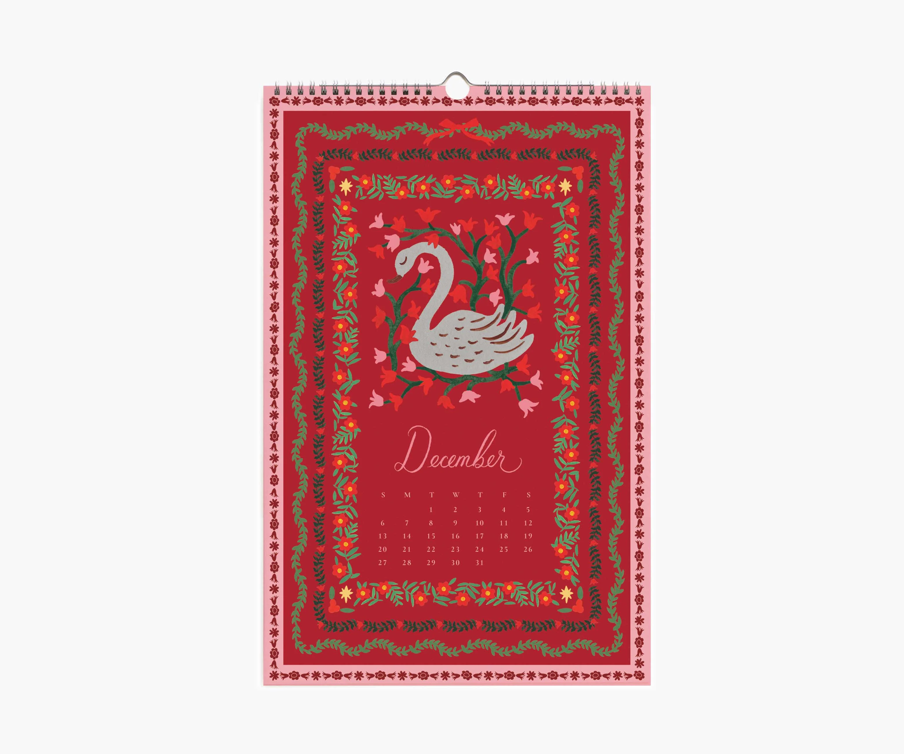 2026 Wall Calendar - Flora