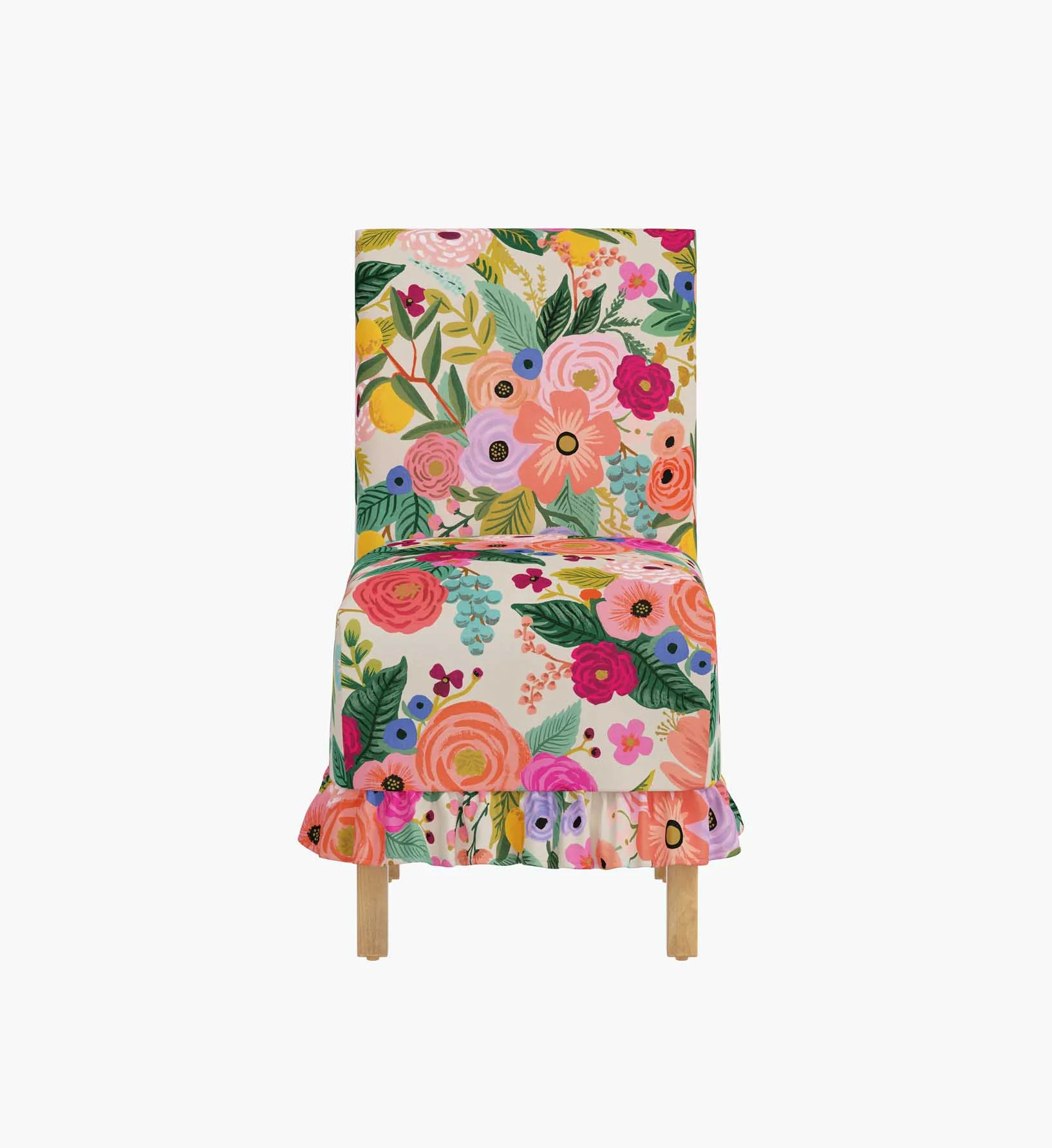 Louise Slipcover Dining Chair - Garden Party