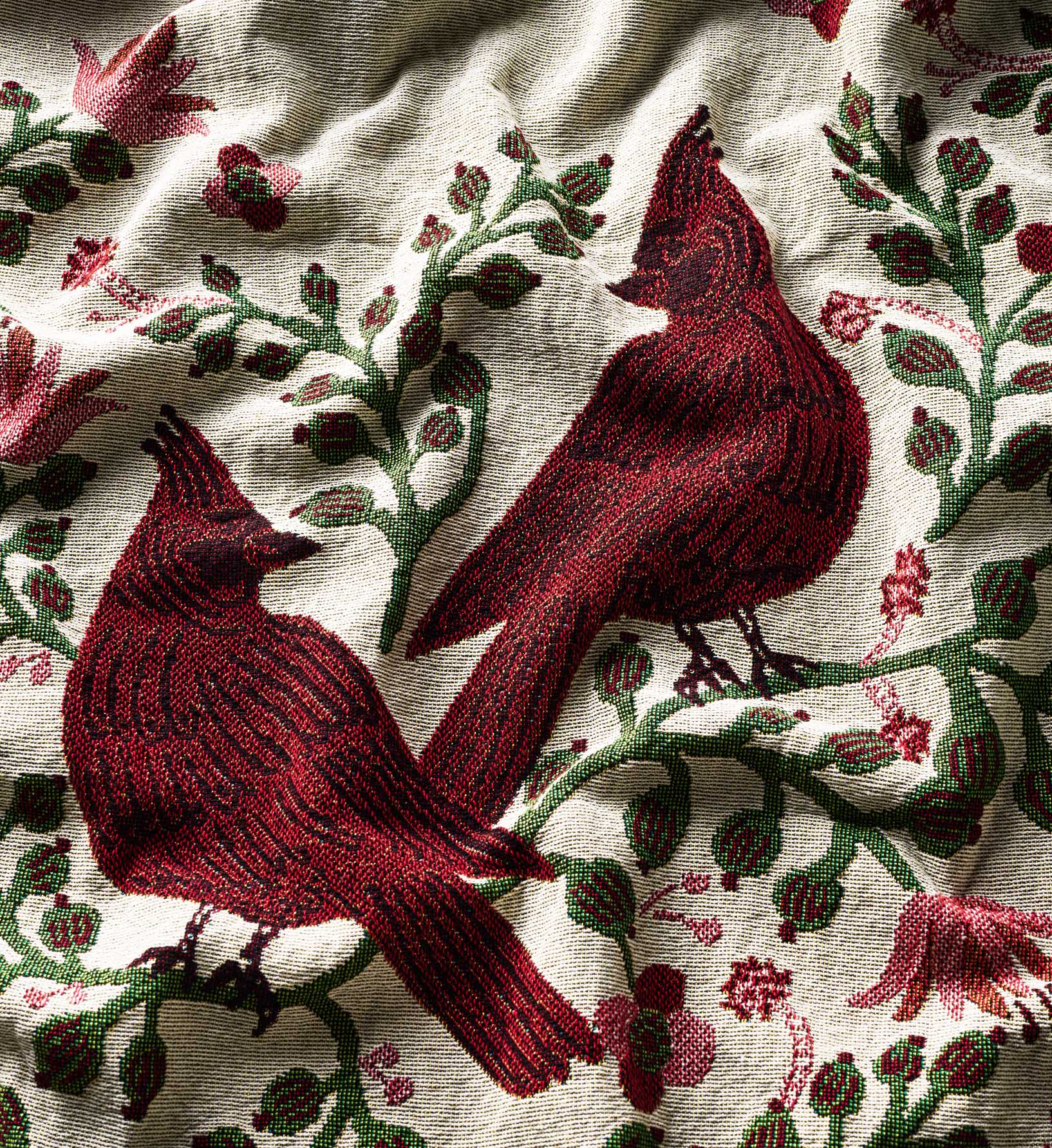 Woven Blanket - Cardinals