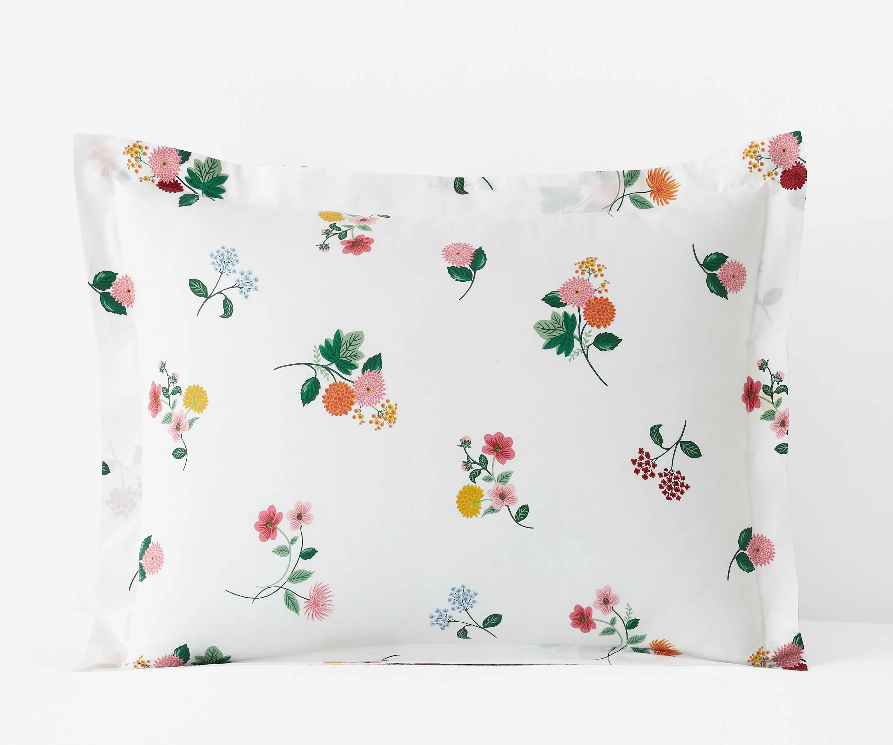 Percale Sham - Ditsy Dahlia