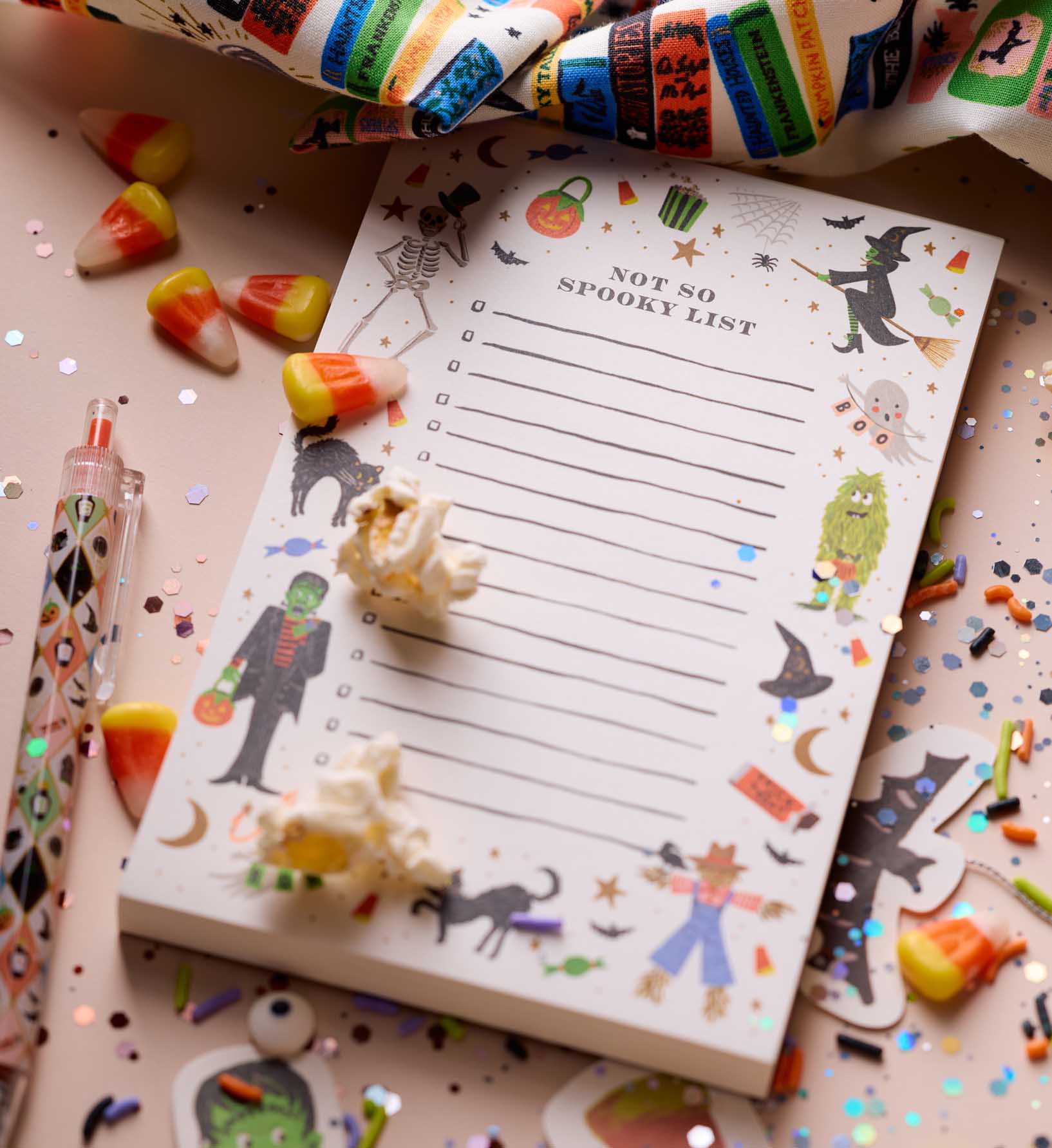 Checklist Notepad - Halloween Parade