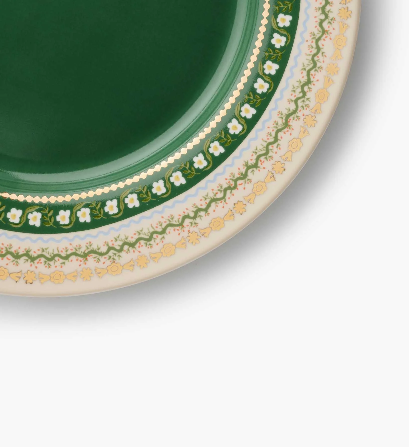 Porcelain Dessert Plate Set - Delphine