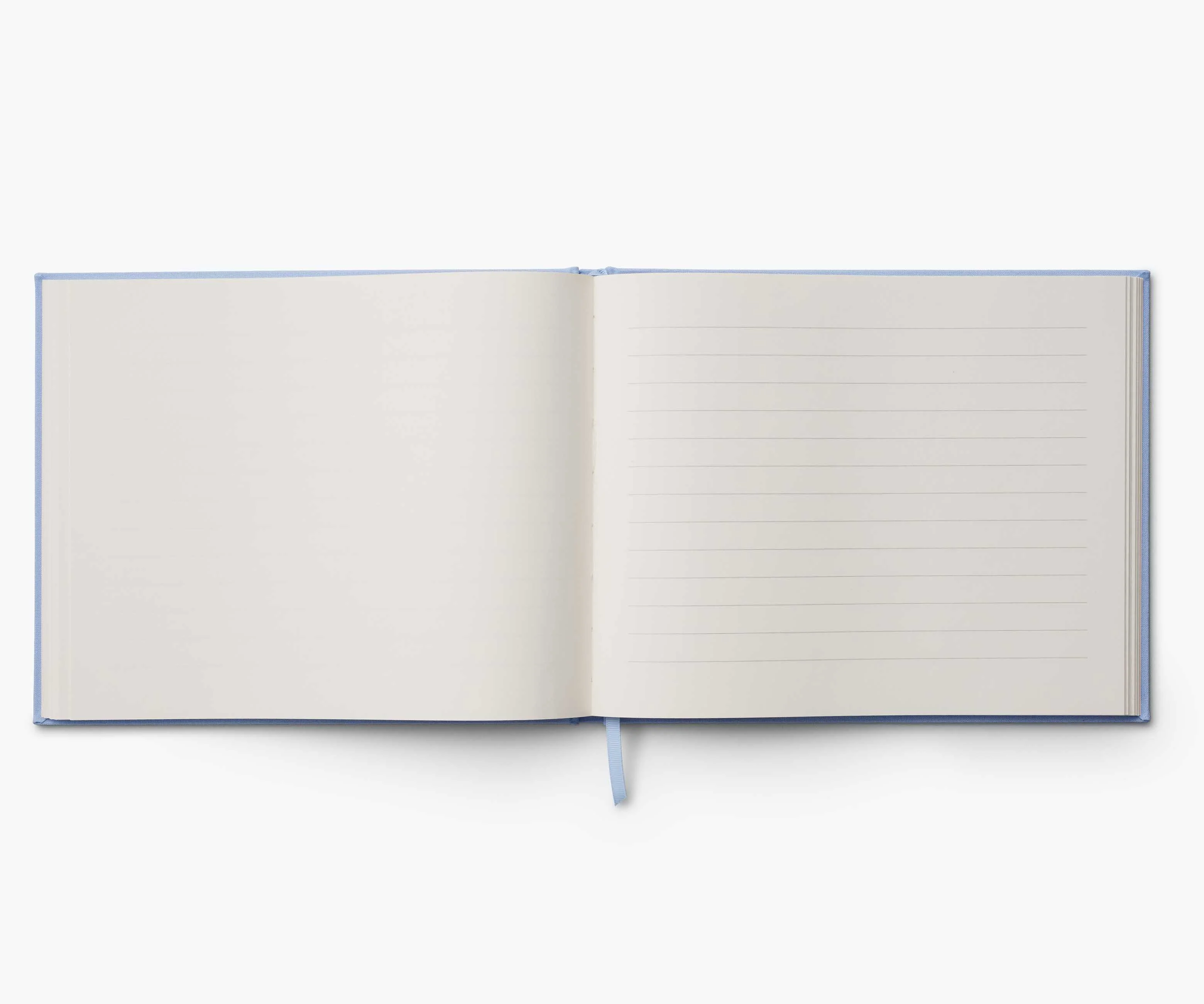 Embroidered Guest Book - Hydrangea