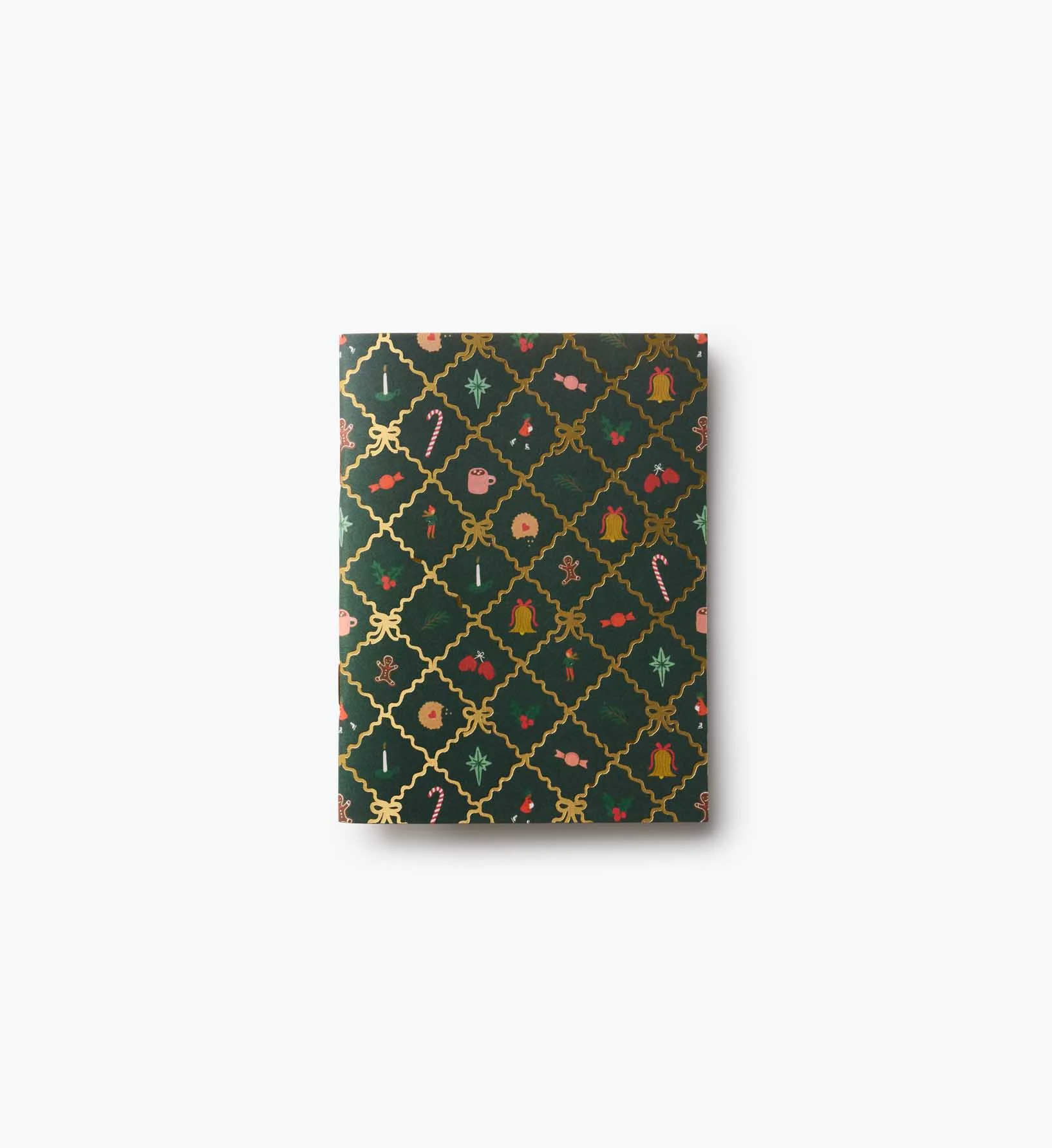 Pocket Notebook Set - Holiday Argyle