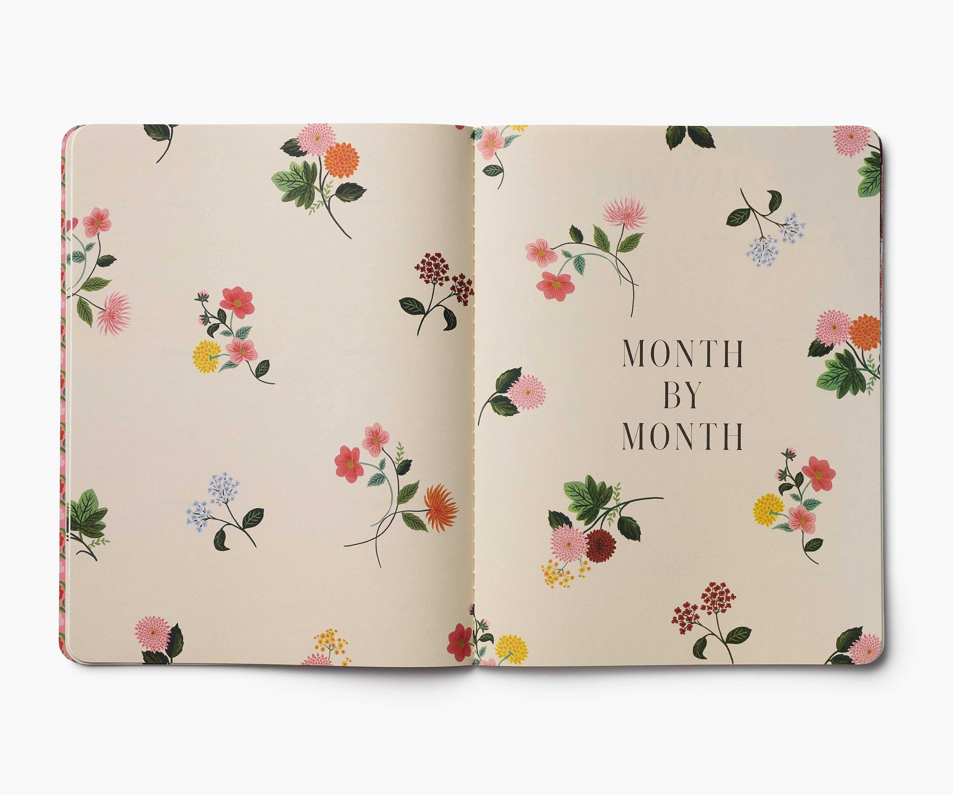 2026 12-Month Appointment Notebook - Dahlia