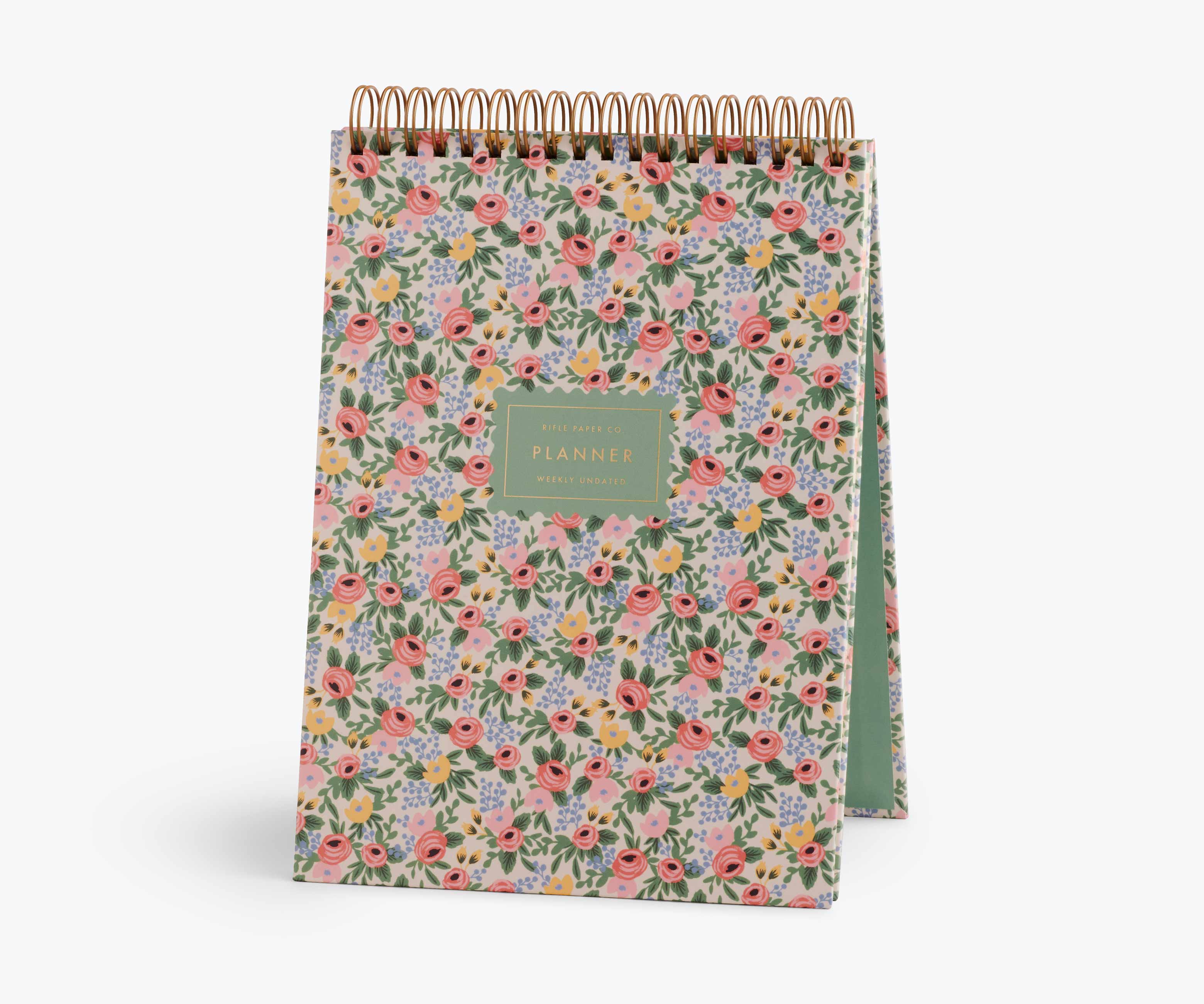 Desktop Weekly Planner - Rosa