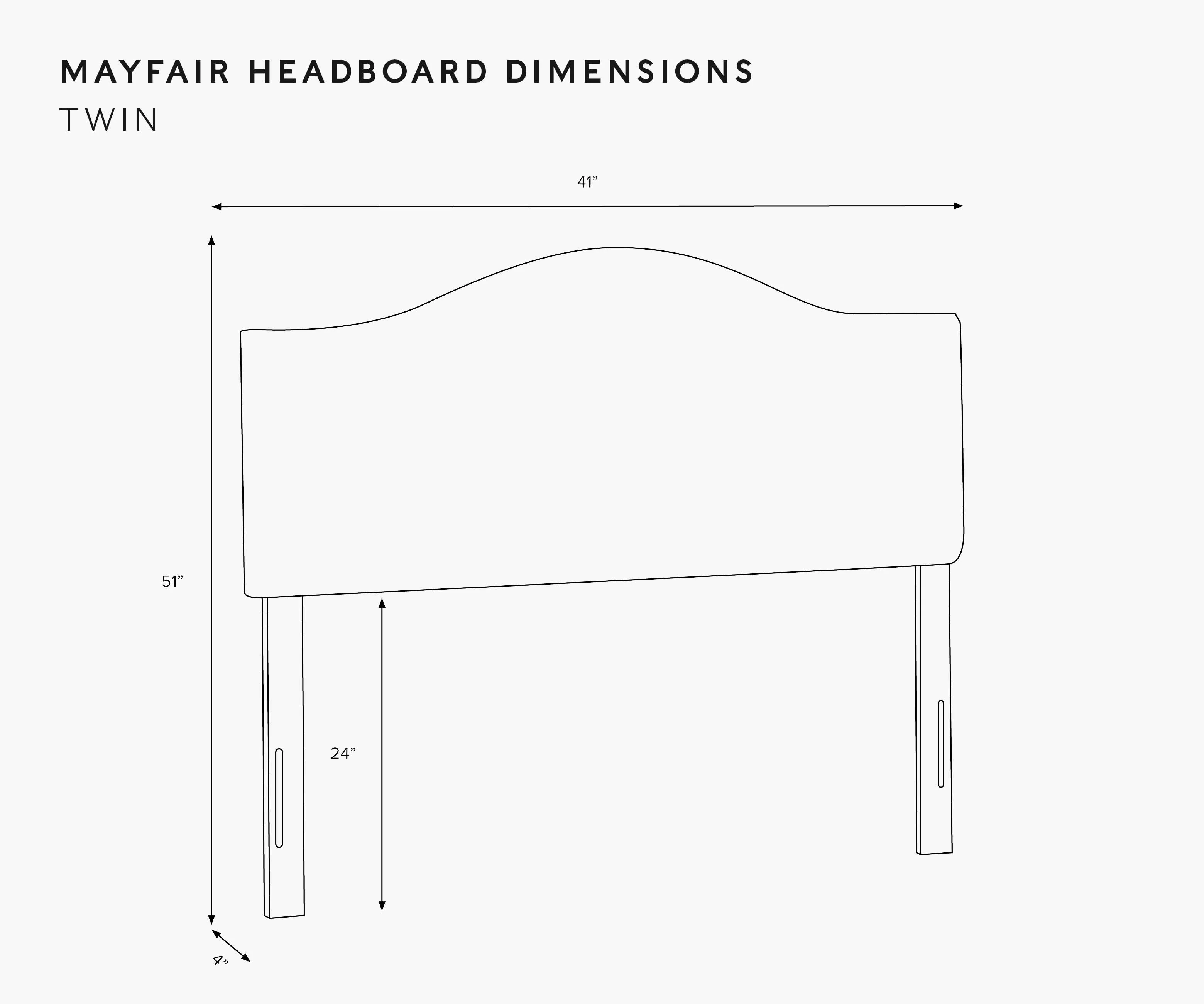 Mayfair Headboard - Bramble