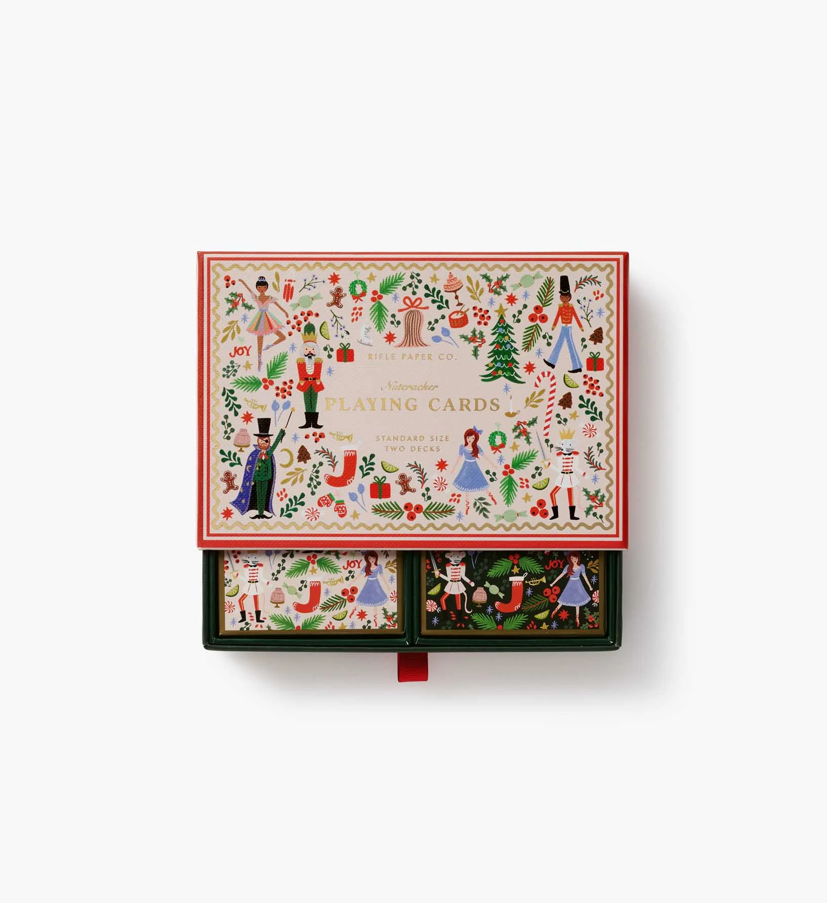 Playing Card Set - Holly Jolly Nutcracker