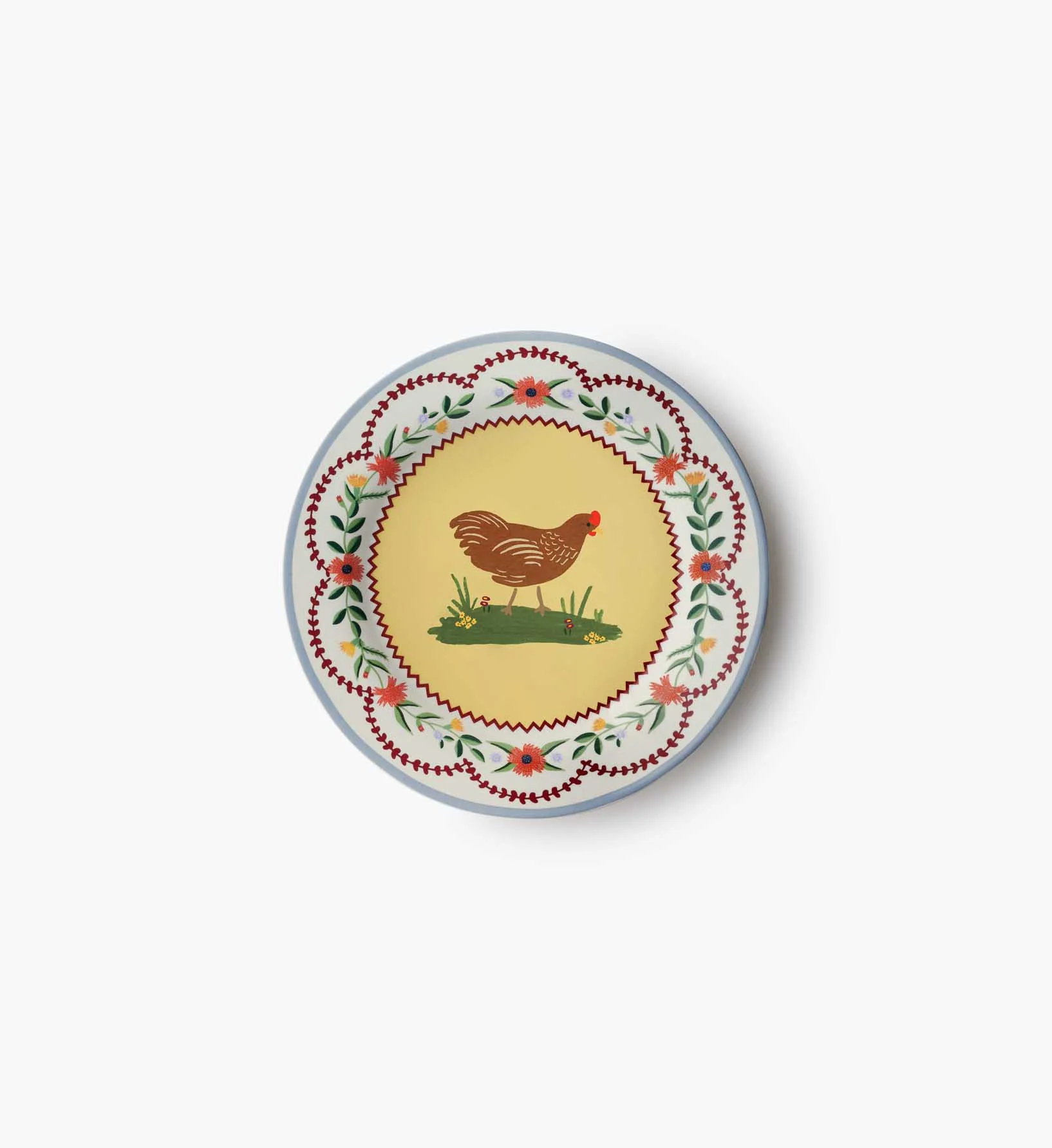 Porcelain Dessert Plate Set - Home Sweet Home