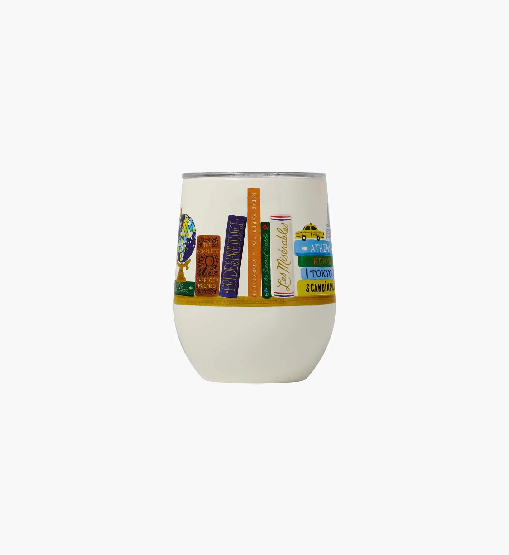 Stemless Wine Cup - Book Club
