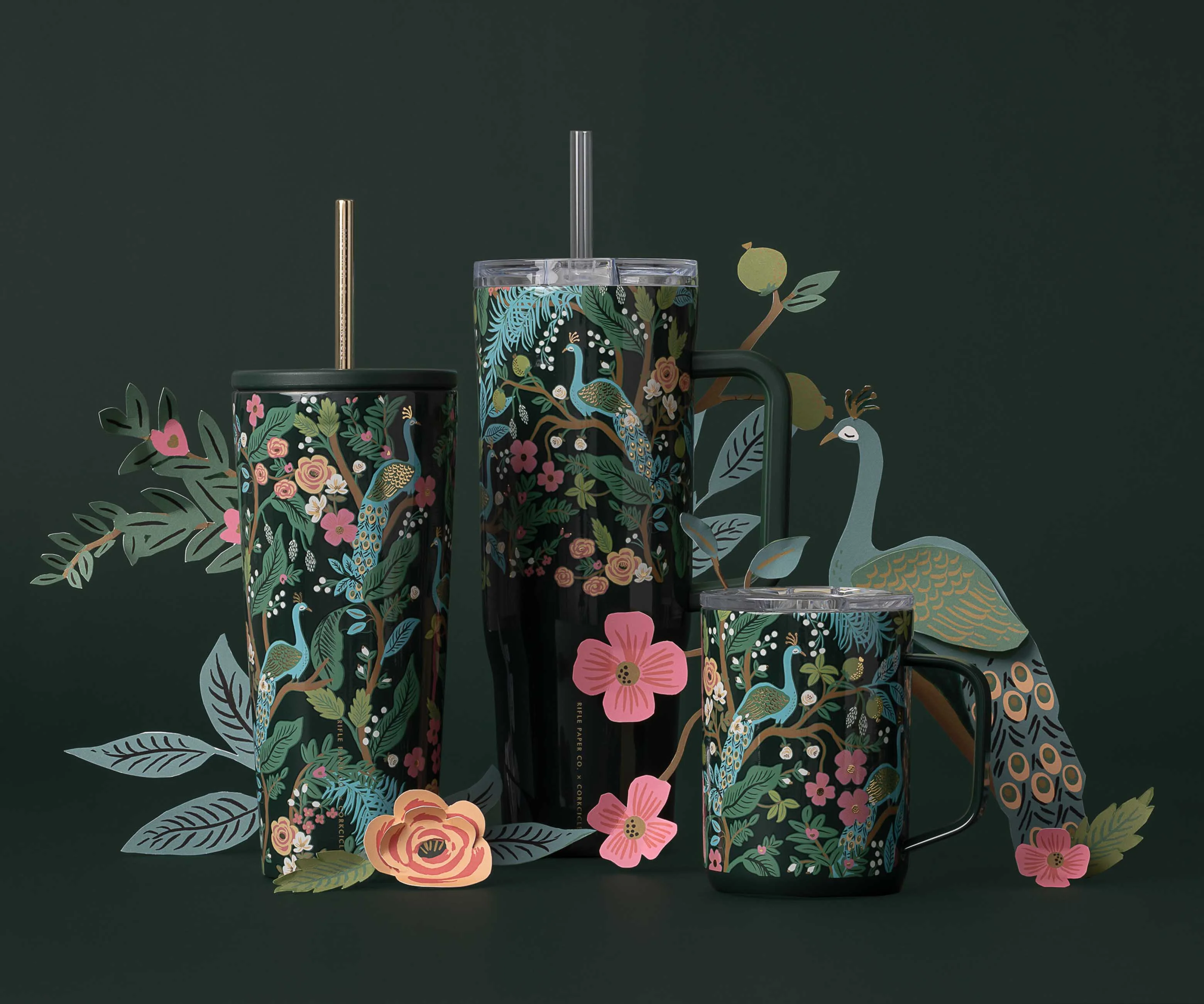 16 oz. Coffee Mug - Peacock