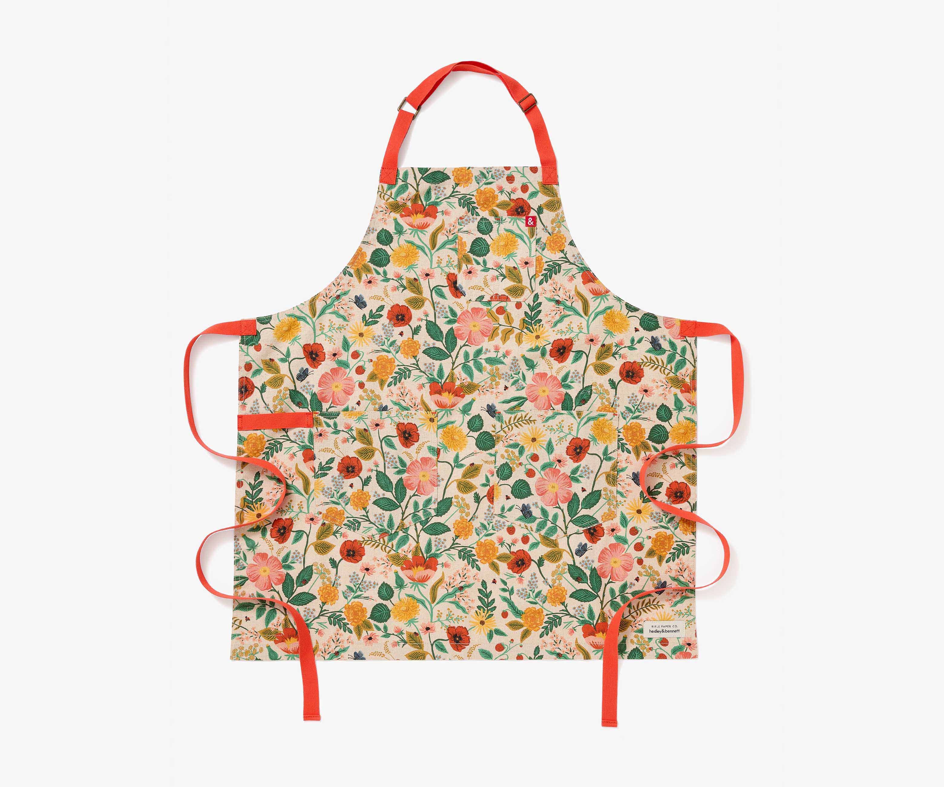 Essentials Apron - Poppy Fields