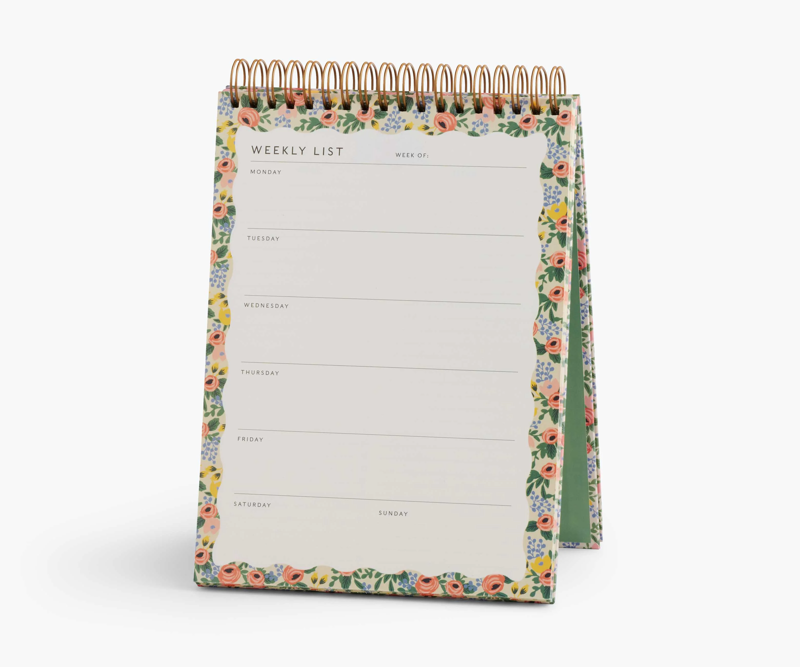 Desktop Weekly Planner - Rosa