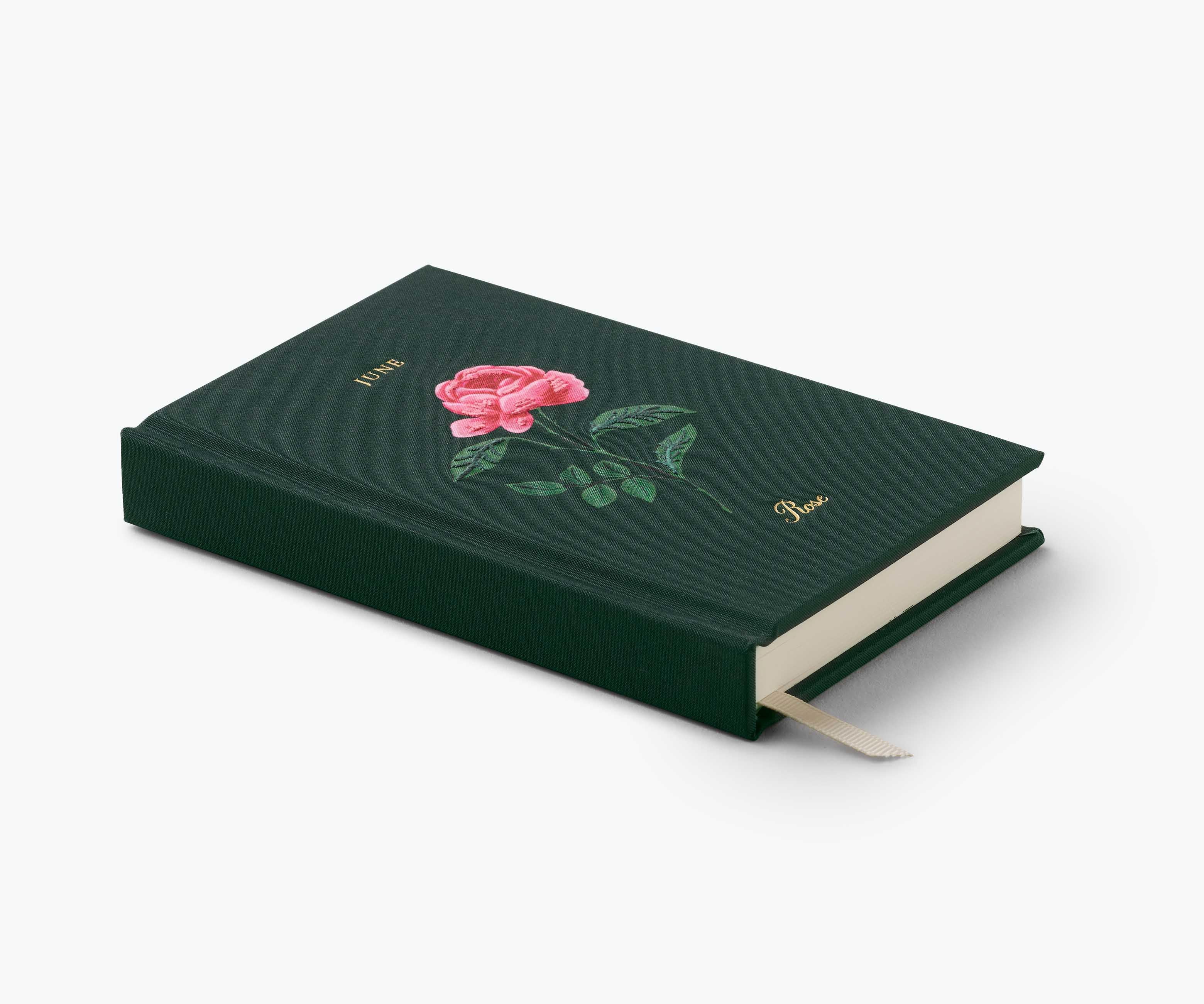 Birth Month Mini Embroidered Journal - June