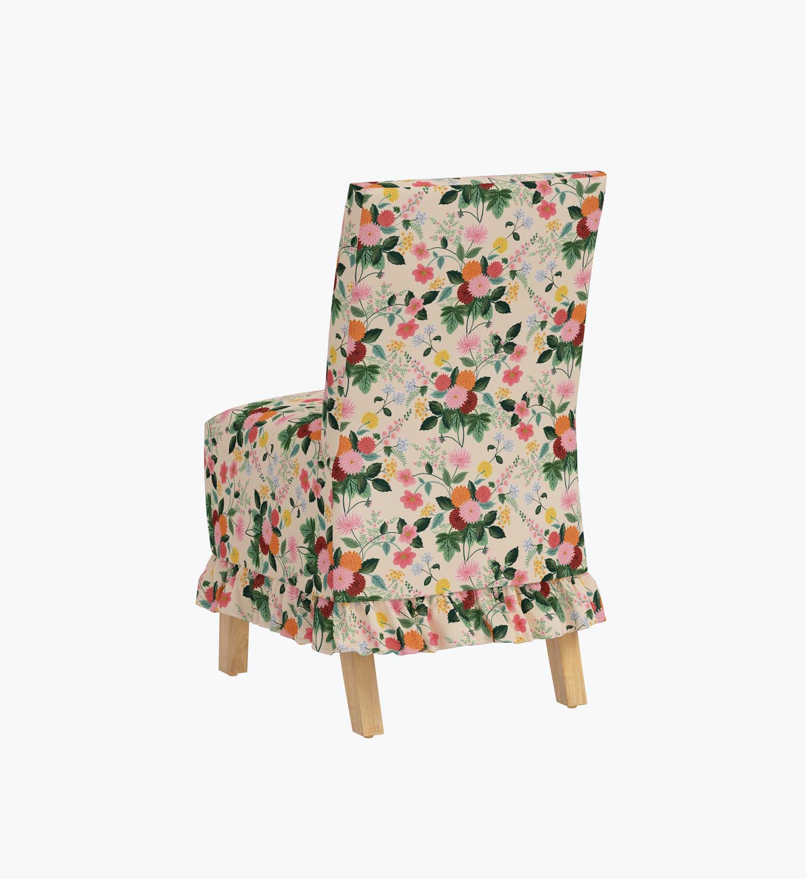 Louise Slipcover Dining Chair - Dahlia