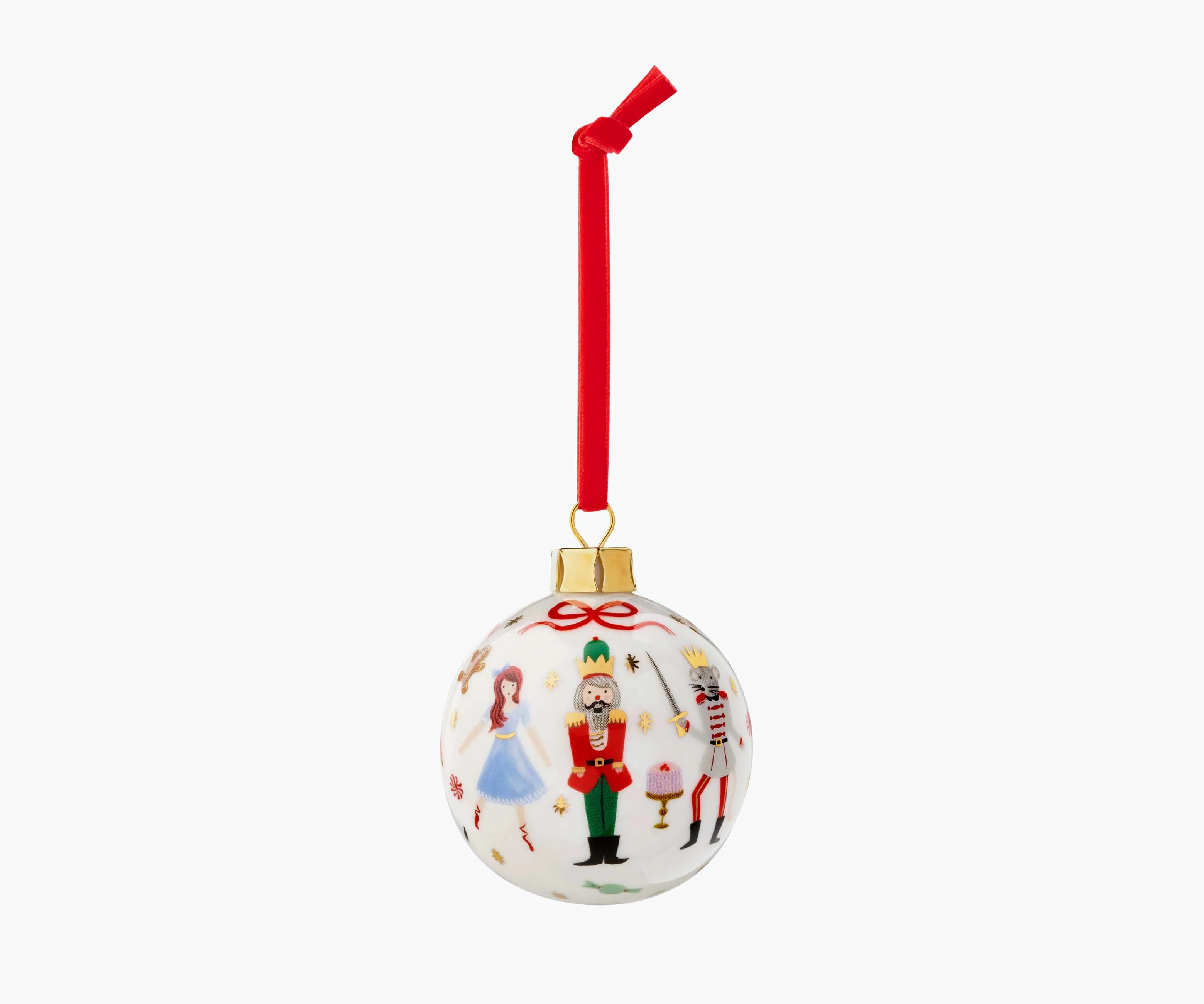 Porcelain Ornament - Nutcracker