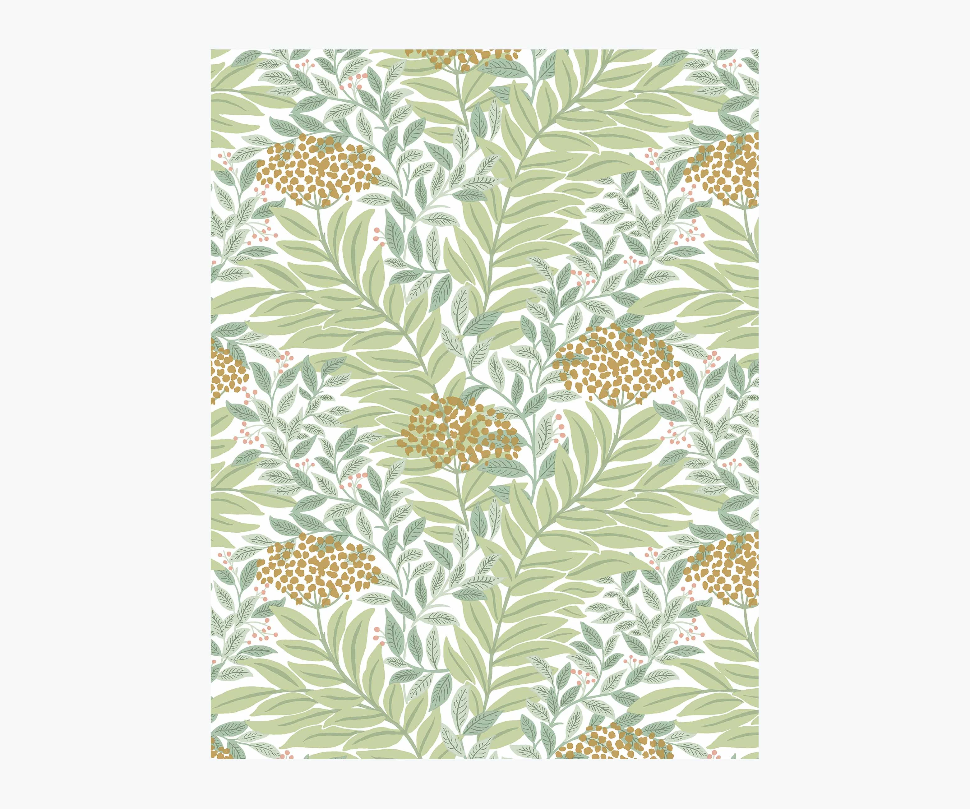 Highgrove Wallpaper Sample - White