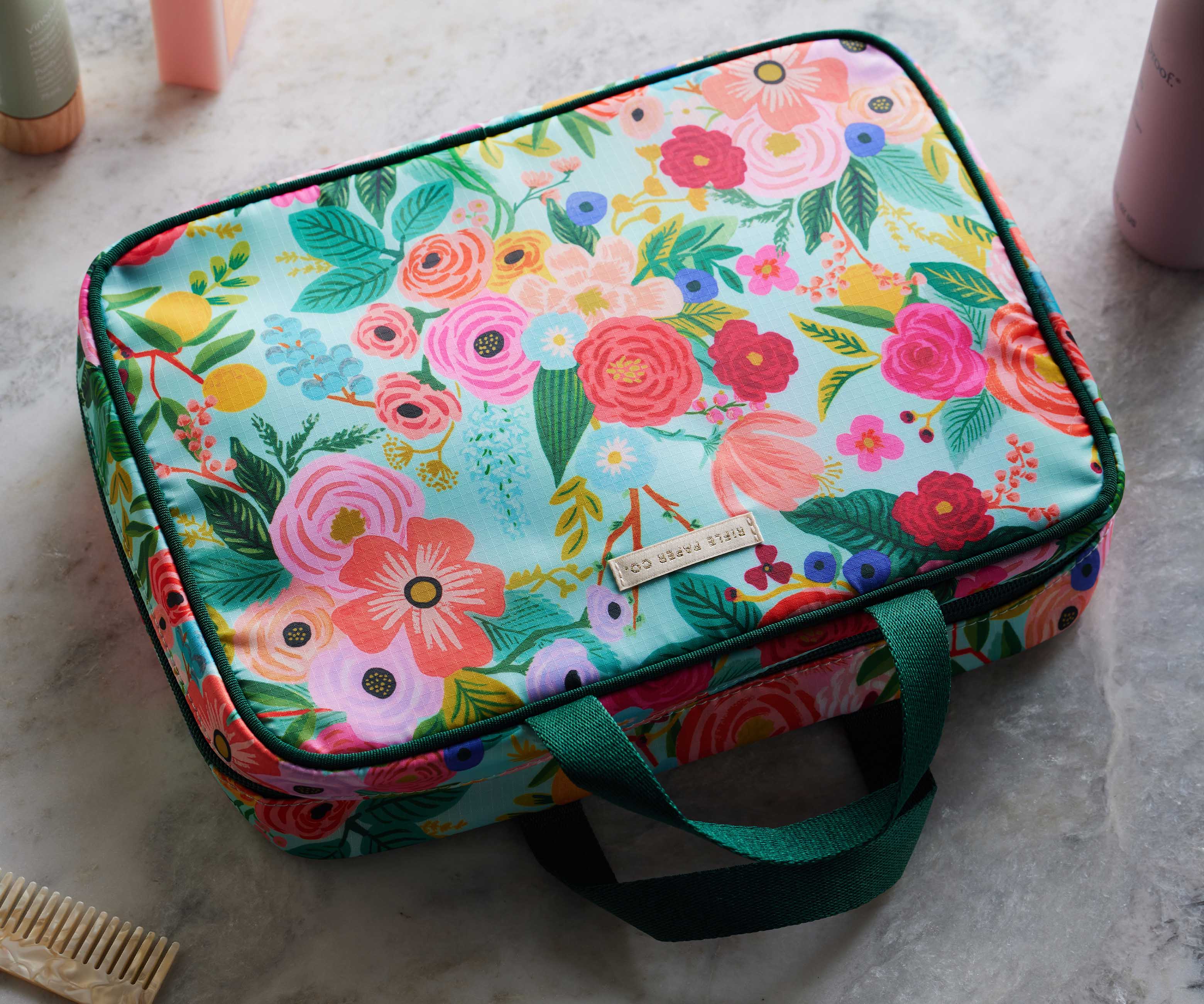 Travel Cosmetic Case - Garden Party
