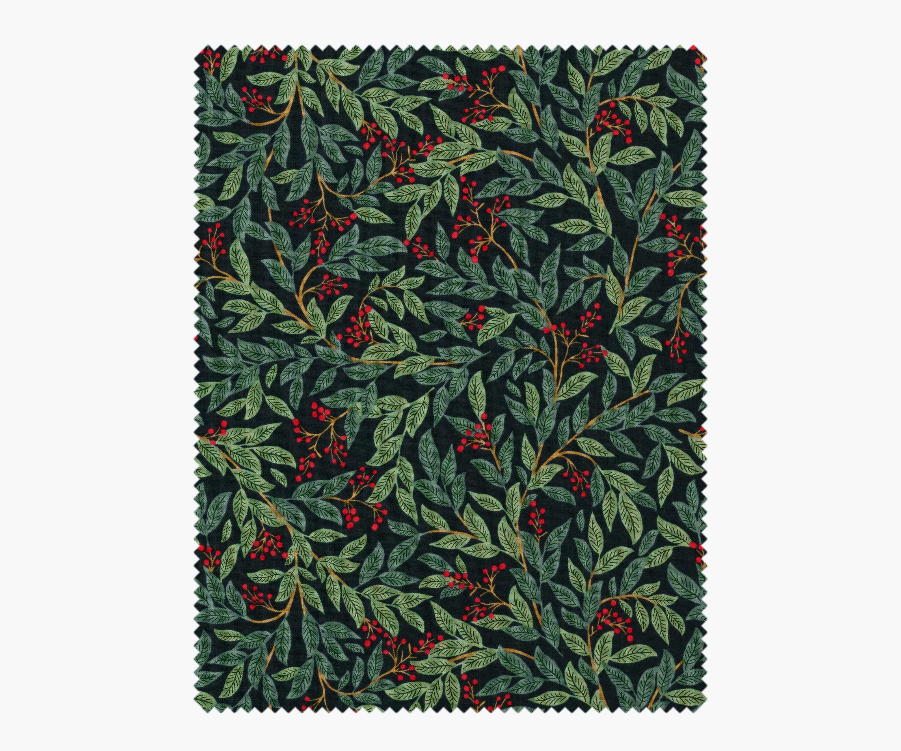 Willowberry Cotton Fabric - Evergreen