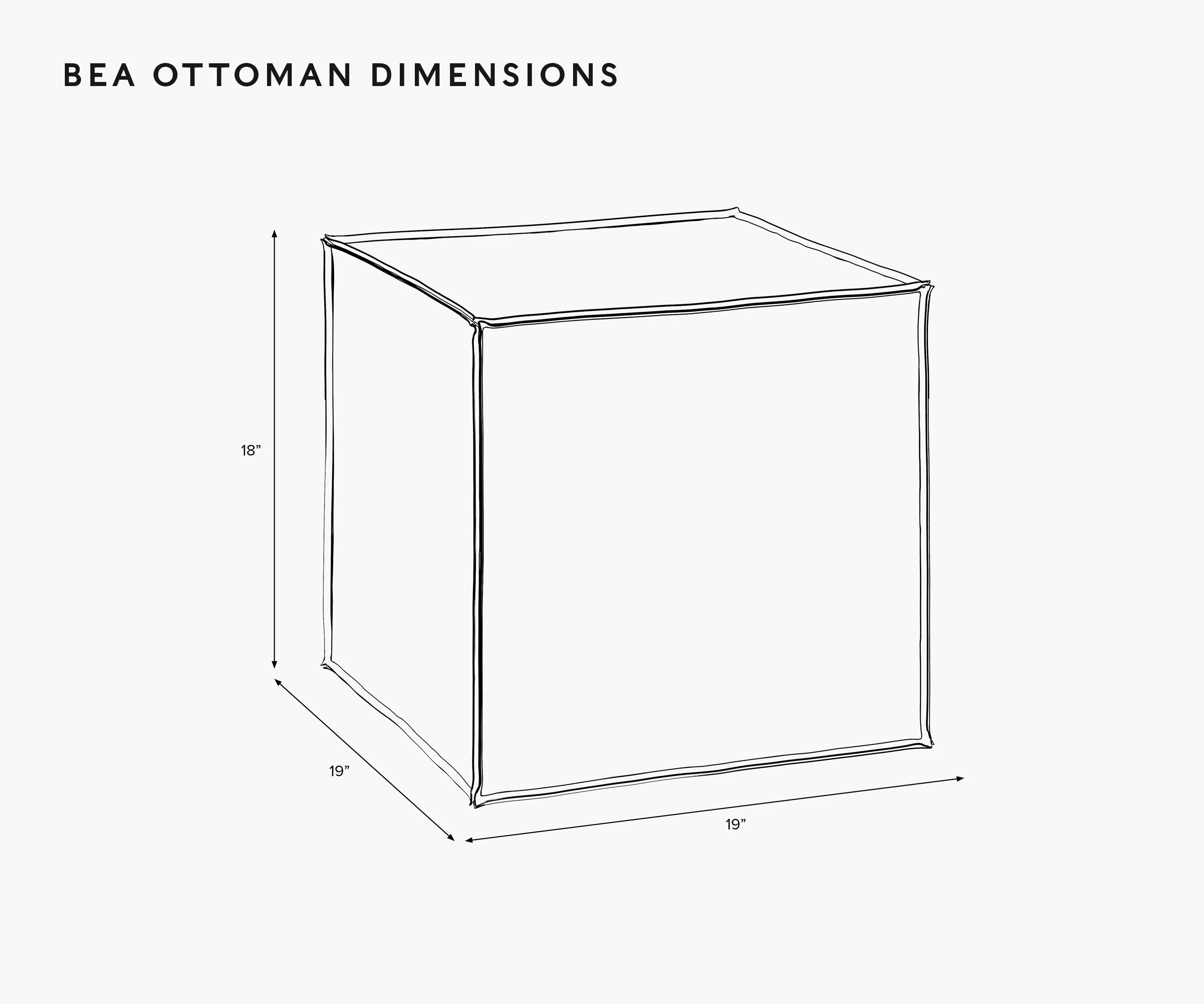 Bea Ottoman - Gracie