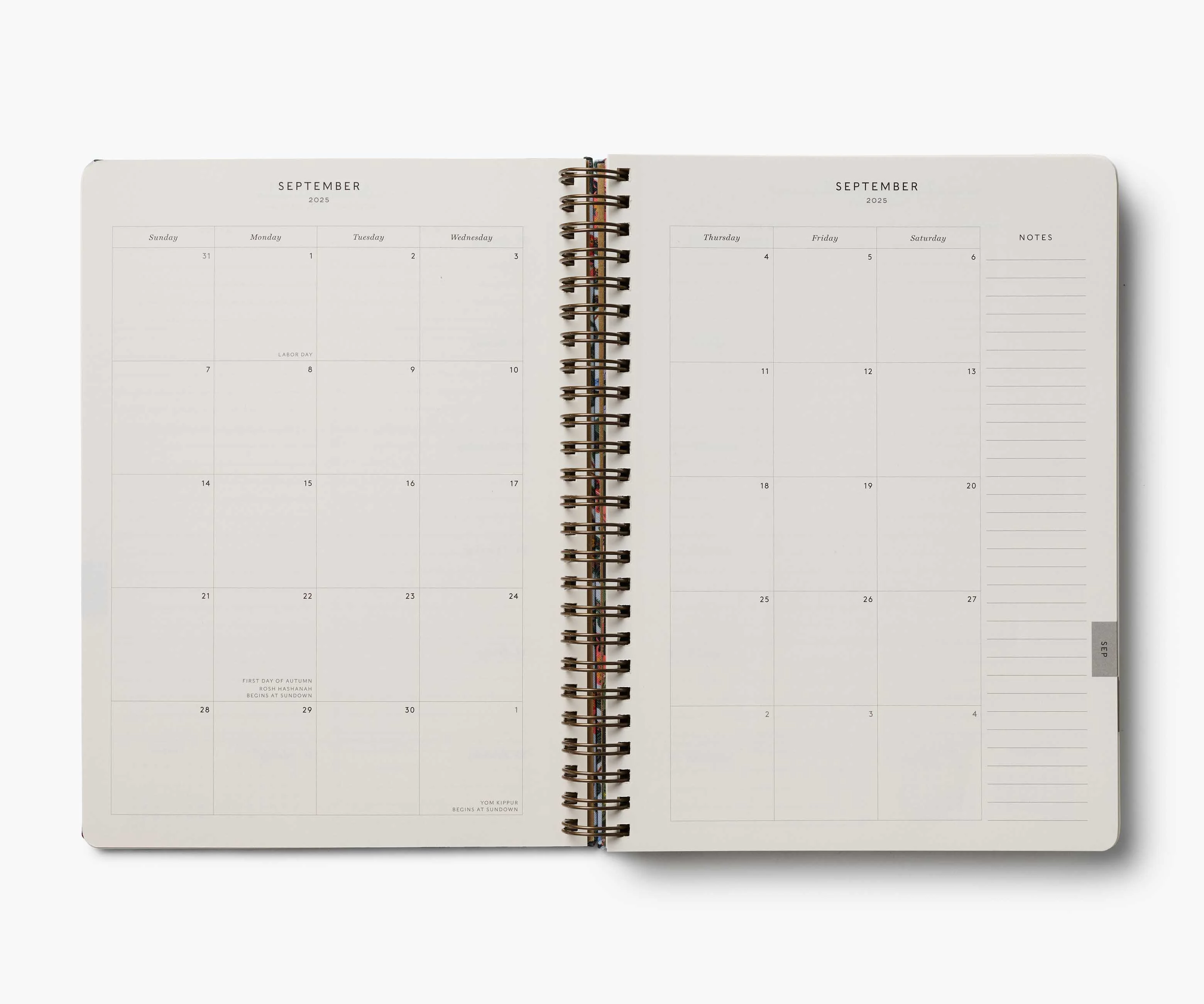 2025-2026 17-Month Academic Softcover Spiral Planner - Gracie