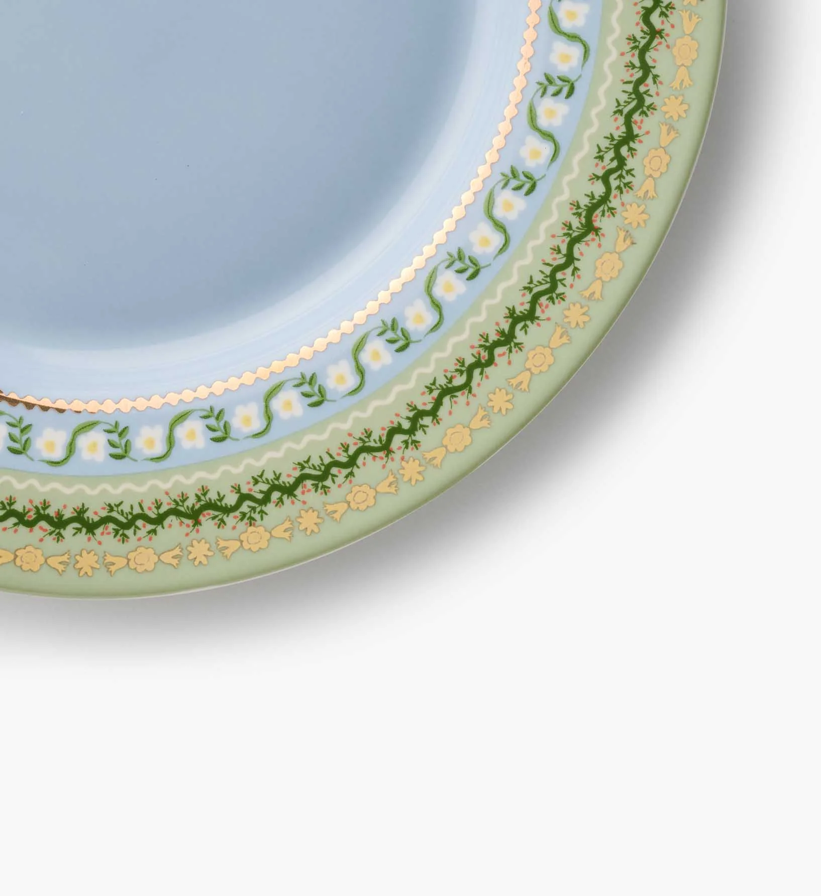 Porcelain Dessert Plate Set - Delphine