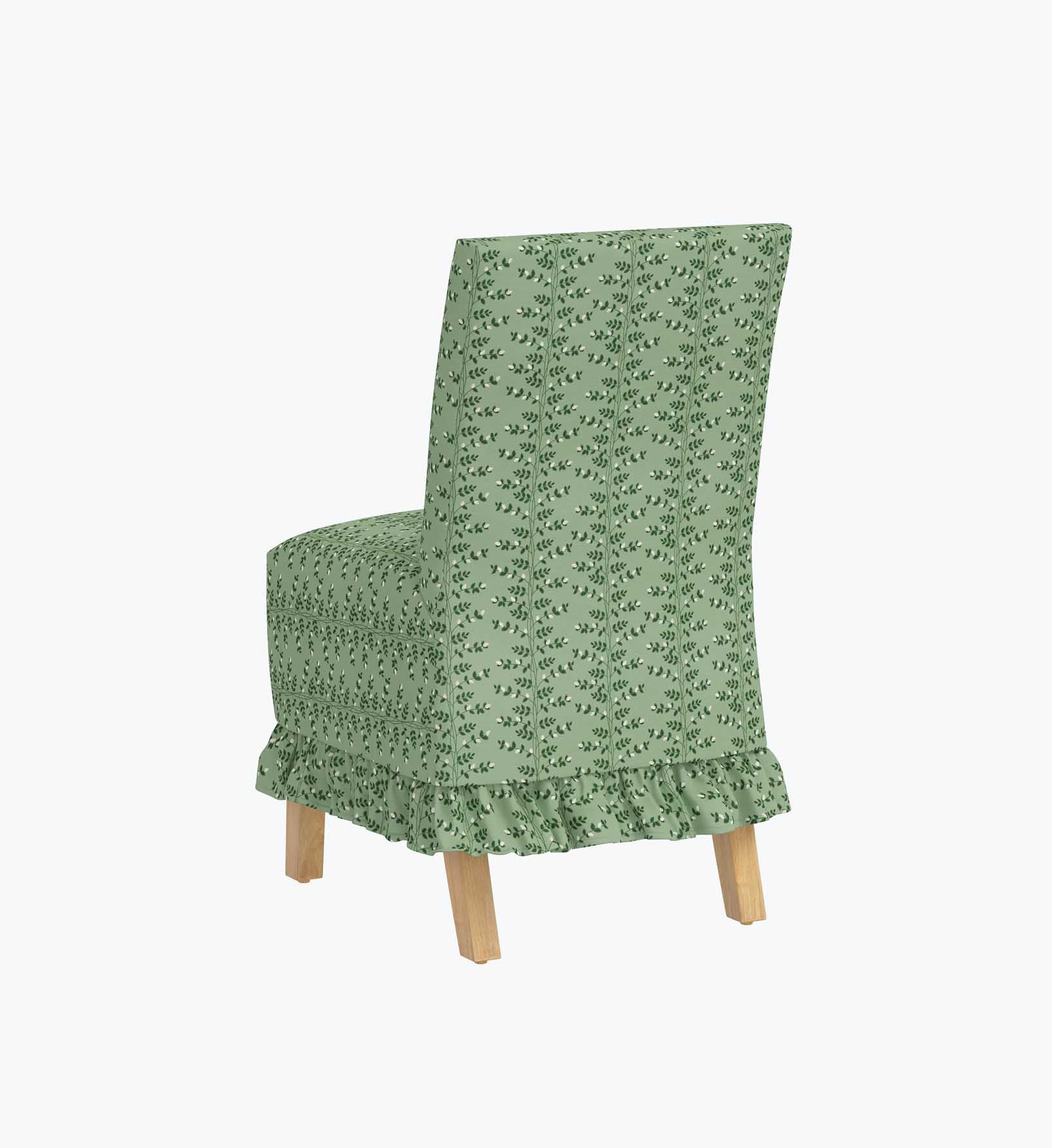 Louise Slipcover Dining Chair - Climbing Vines